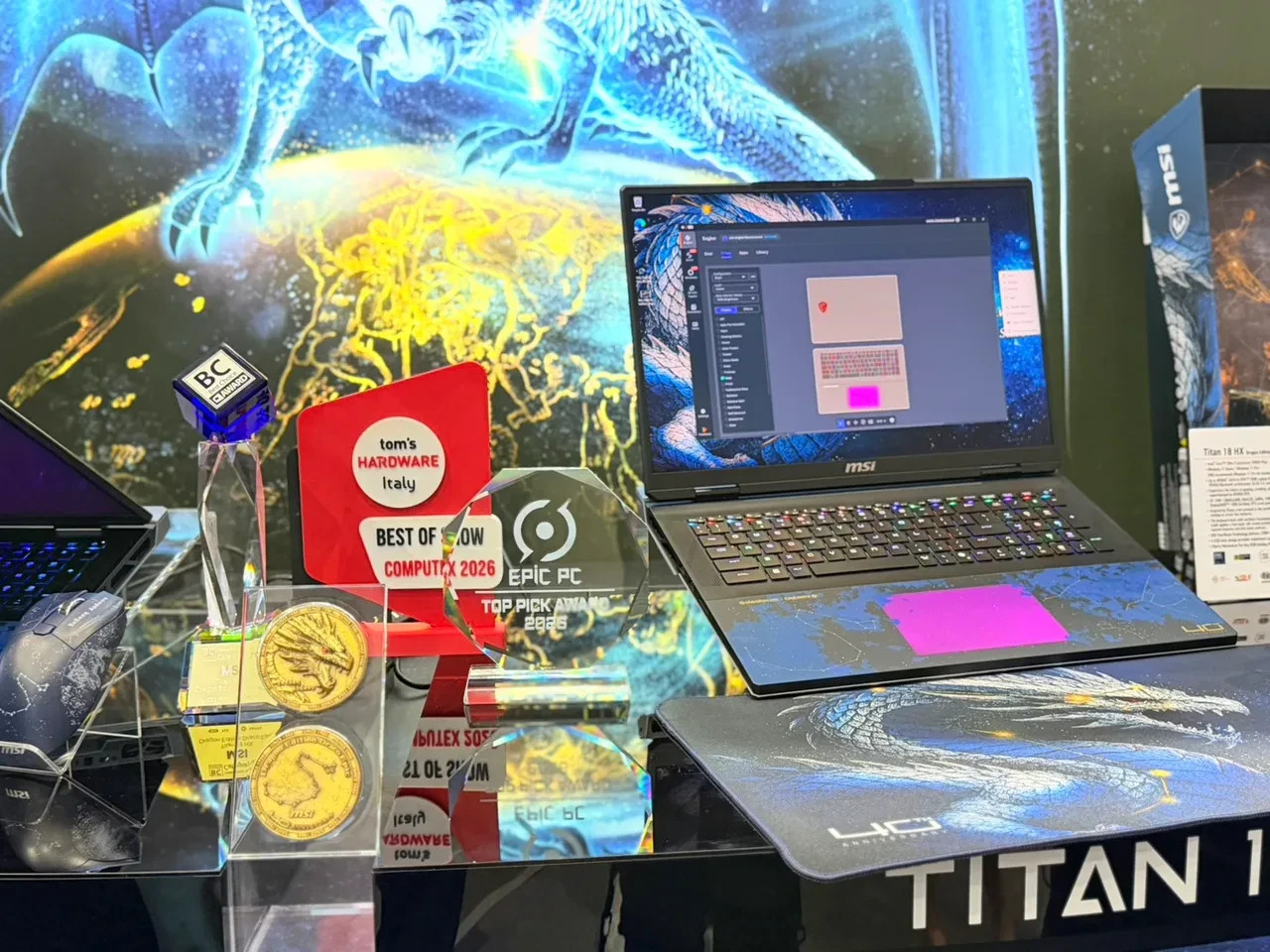 *40th Anniversary* MSI Titan 18 HX Dragon Edition Draco Epic U9-290HX Plus 5090