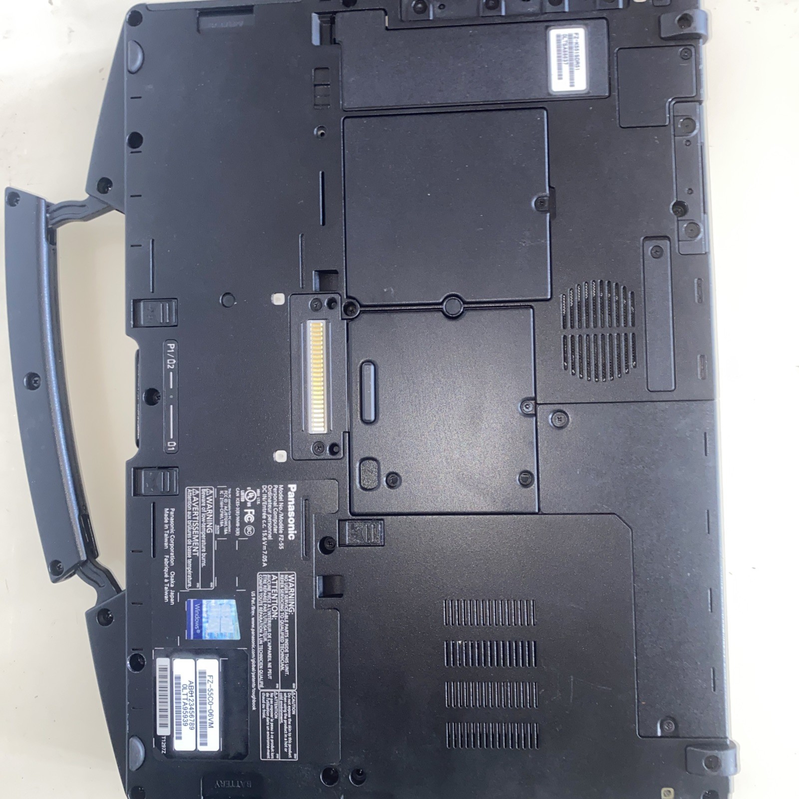 Panasonic FZ 55 Toughbook i5-8365U 1.6GHz 4C 8GB 512MB M2.NVME 11Pro new battery
