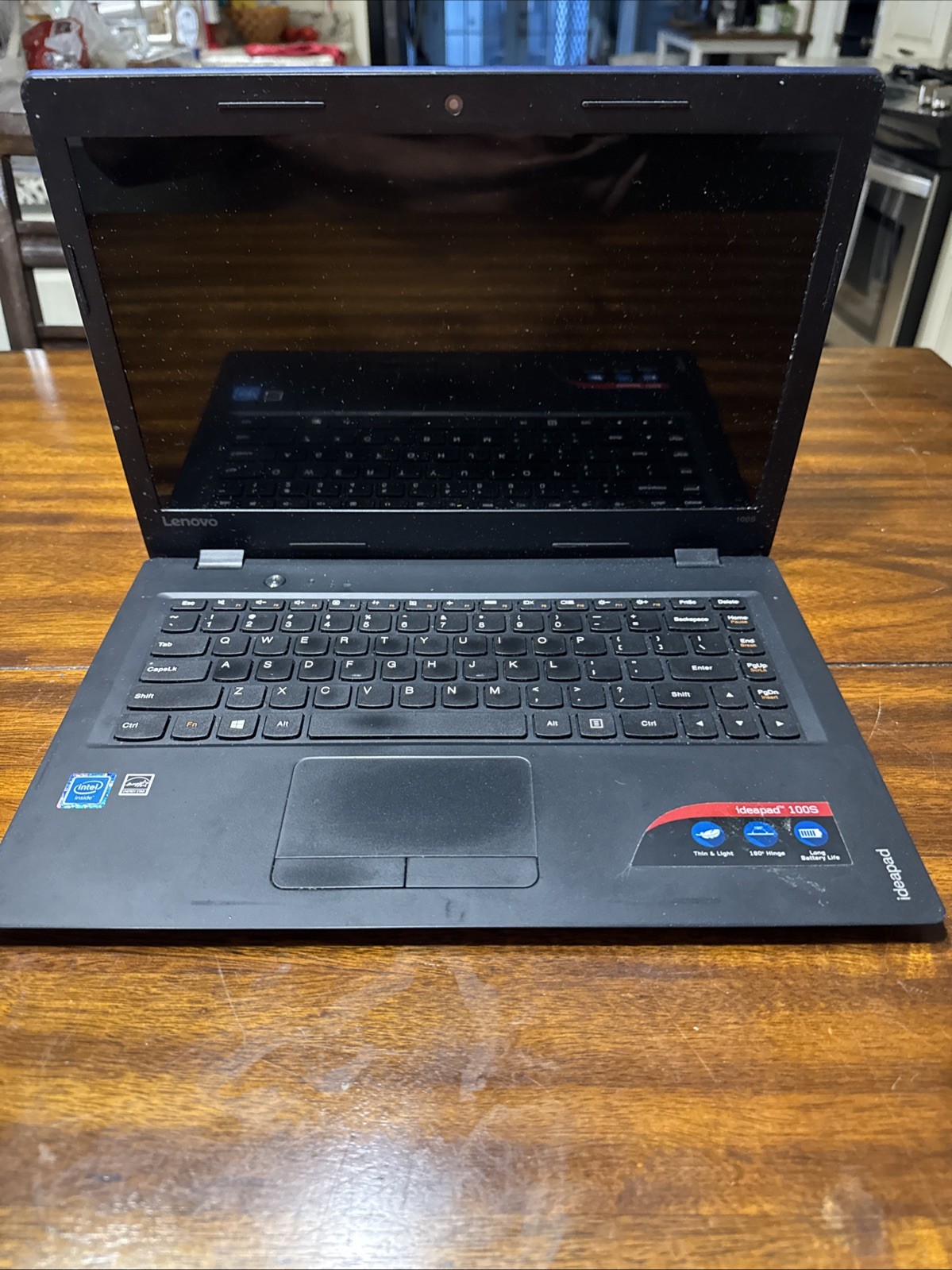 Lenovo Ideapad 100S-14IBR Laptop Celeron N3050 1.6GHz 2GB RAM 64GB HDD Bad Batt