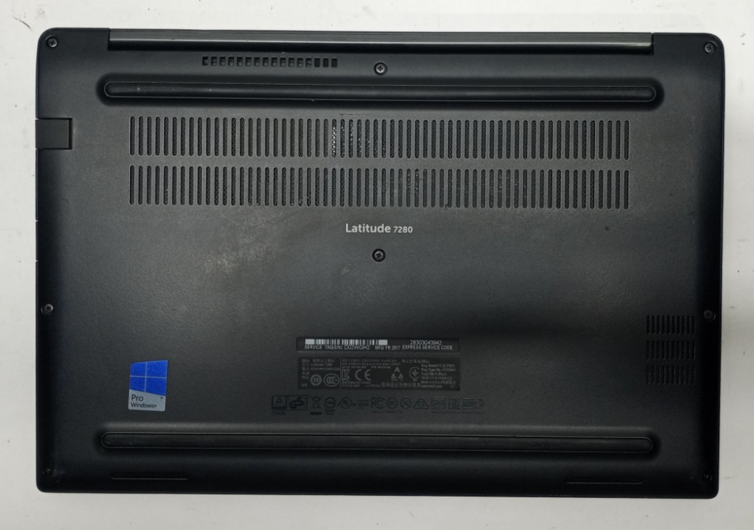 Dell Latitude 7280 i5-6300U VPRO@2.40GHZ 8GB RAM NO HDD/NO OS/NO BATTERY WH703