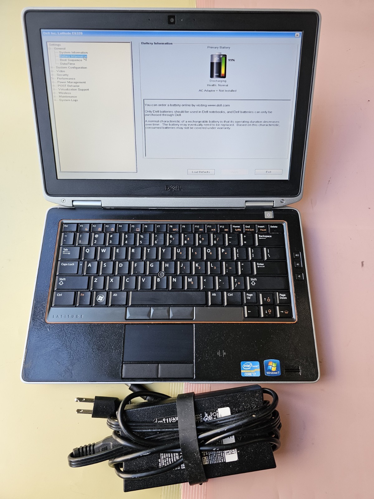 Dell Latitude E6320 Core i7-2620M 16GB RAM 256GB SSD WEBCAM BACKLIT BLUETOOTH