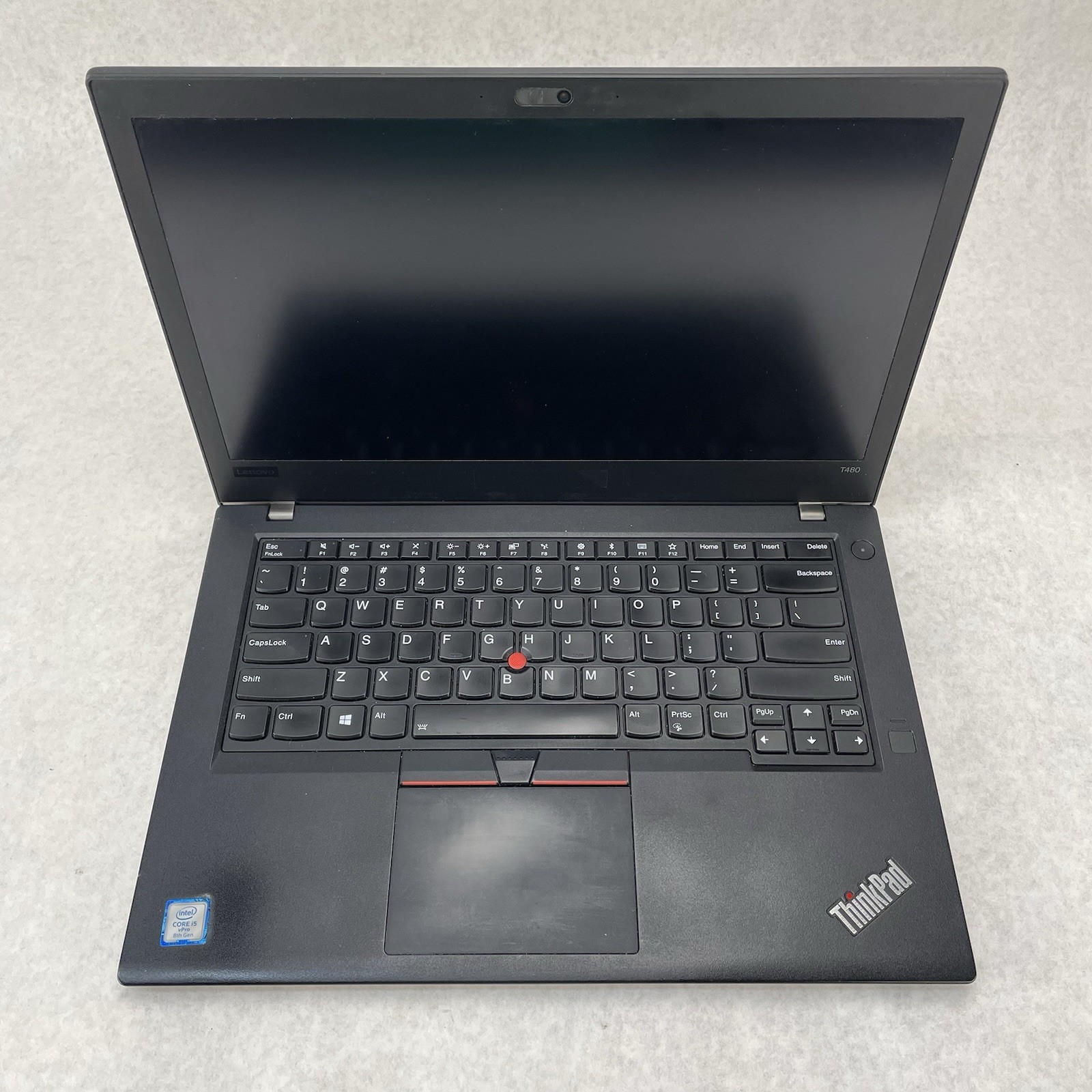 Lenovo ThinkPad T480 14″ i5-8350U 1.70 GHz 8 GB RAM No SSD/OS/AC/Batt – READ