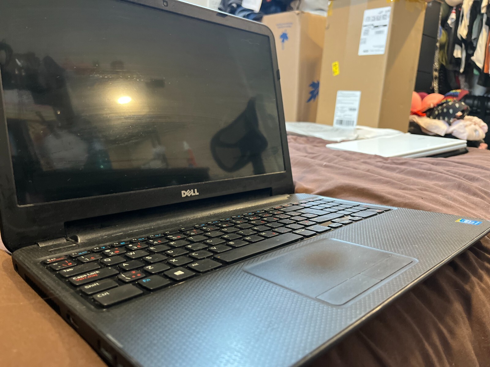 Black Dell Inspiron 3531 15 inch laptop with Windows 8 | Used-Like New