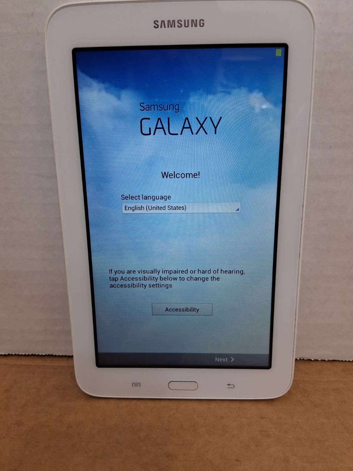 Samsung Galaxy Tab 3 Lite 7.0 (SM-T110) – For Parts Or Use Read Description