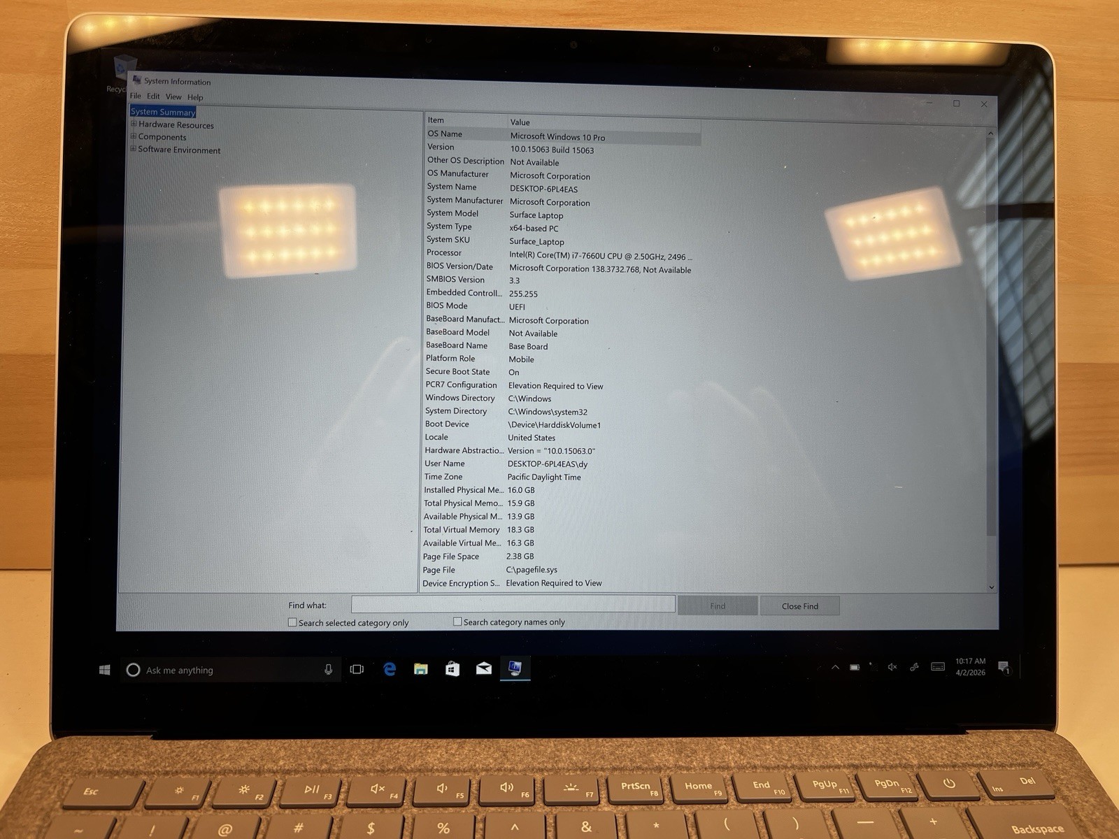Microsoft Surface Laptop 13.5” (512 GB, Intel Core i7 7th Gen., 16 GB) -…