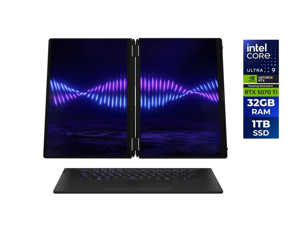 ASUS ROG Zephyrus Duo 16″ Gaming Laptop – Intel Core Ultra 9 386H – NVIDIA
