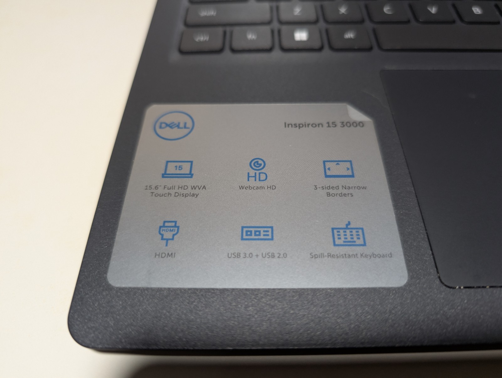 Read! DELL INSPIRON 15 3000 Touchscreen | i5-10th GEN NO RAM NO SSD
