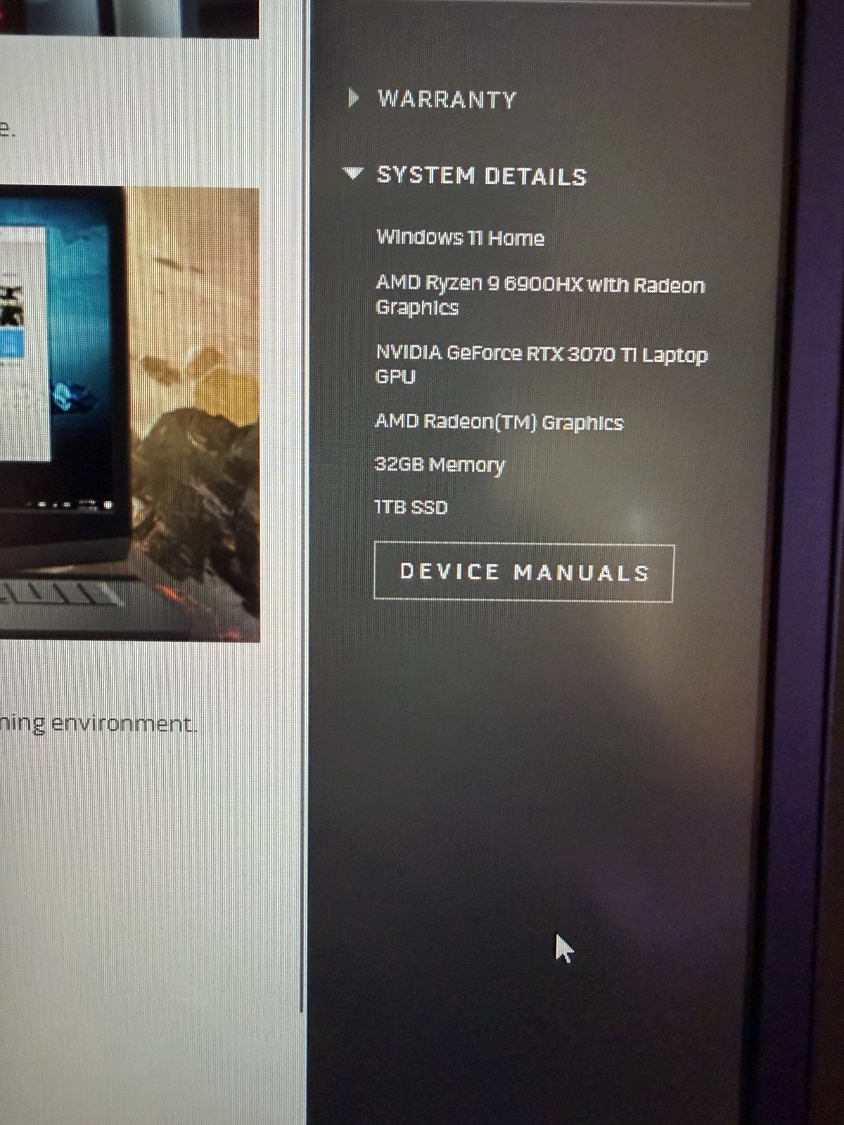 Alienware m17 R5 AMD Laptop 32 Gigs DDR5 Ram 1TB SSD 3070Ti GPU Perfect Shape