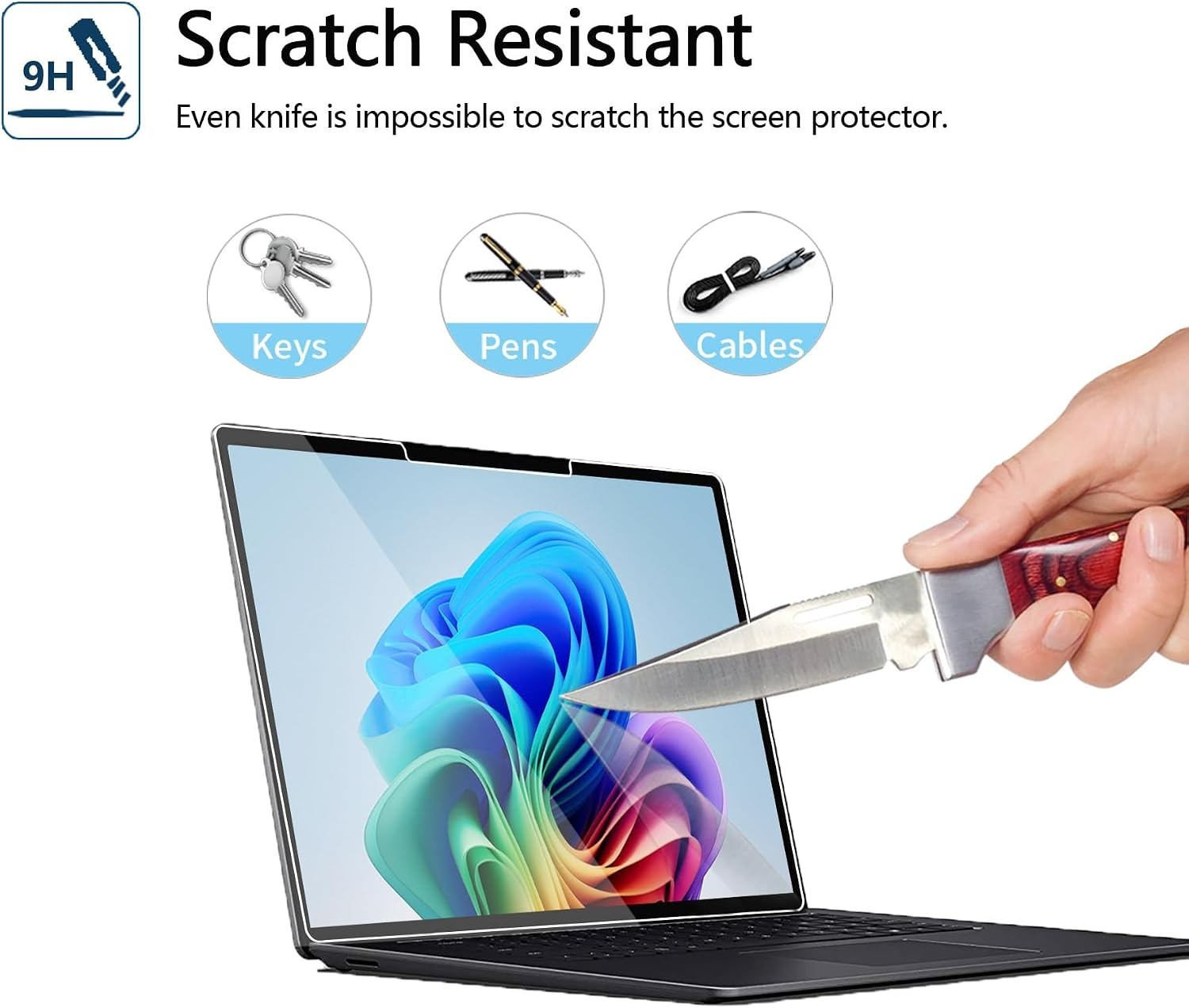 Screen Protector for Microsoft Surface Laptop 7 (2024, 13.8 Inch) – Tempered Gla