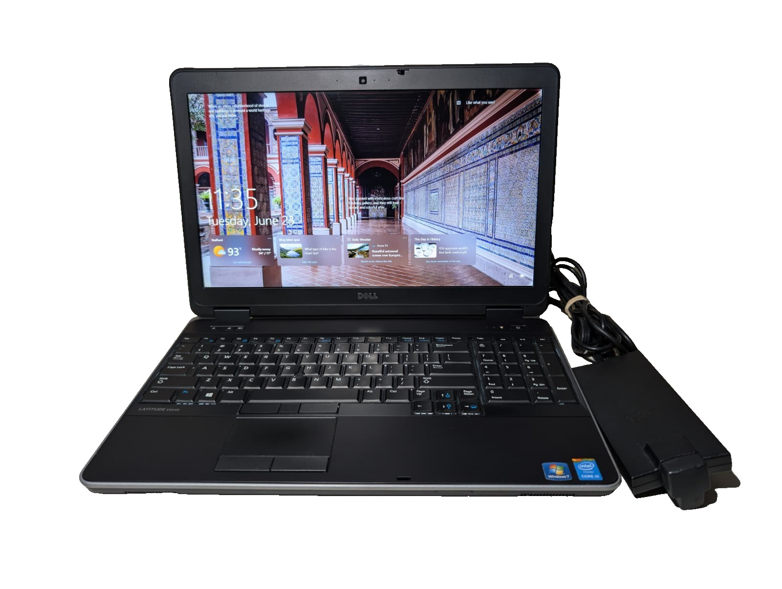 15″ Dell Latitude E6540 | i5 4th 16GB RAM 256GB SSD | FHD Backlit | Win 10 DVD