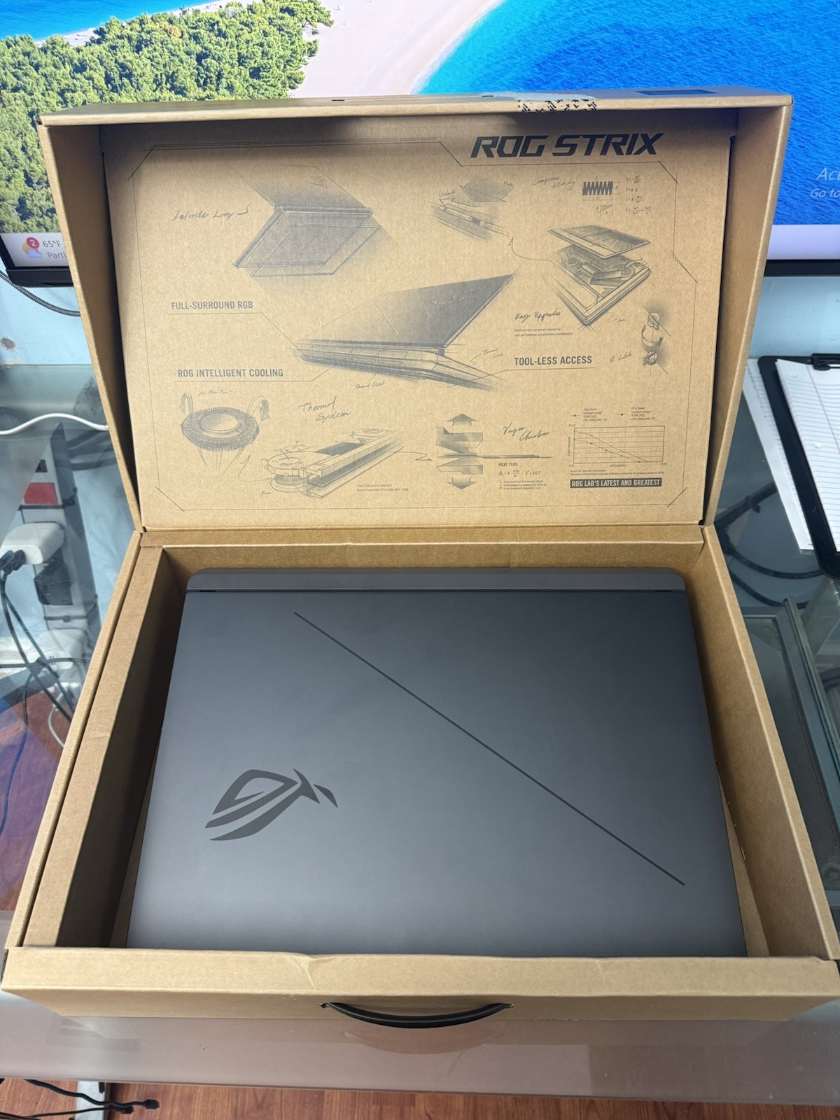 ASUS ROG Strix G18 Gaming Laptop Intel Ultra 9 RTX 5080 (No Ram, No SSD.