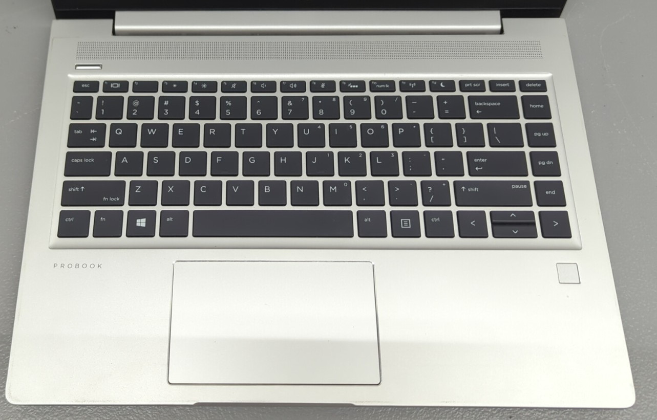 HP ProBook 445 G7 14″ Ryzen 5 4500U 2.3GHz 4GB RAM–No SSD– Powers On No Display