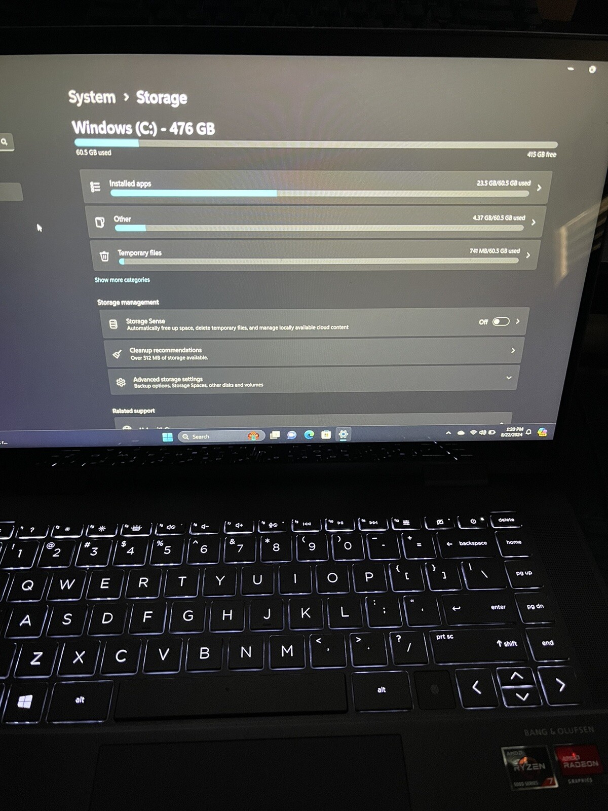 HP ENVY x360 15.6 inch (512GB , AMD Ryzen 7, 2.00GHz, 8GB) Notebook/Laptop -…