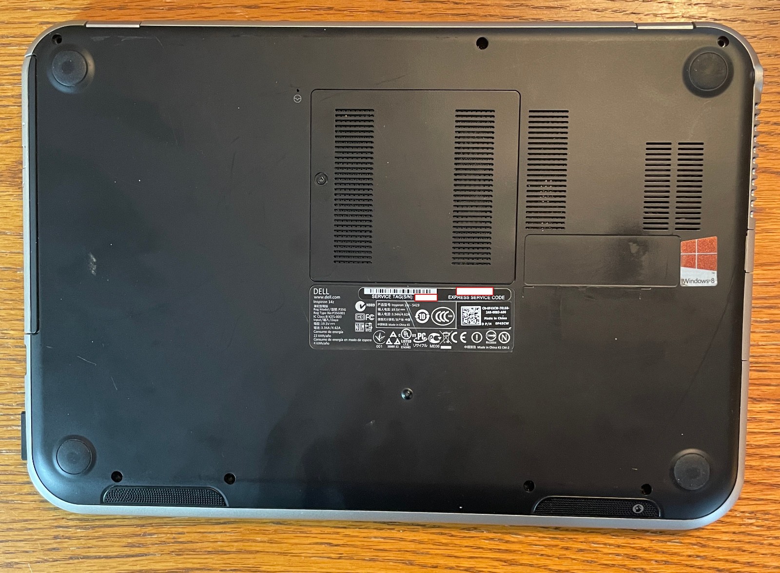 DELL INSPIRON 14Z-5423 Laptop 14z-5423 14″ i5 Win11 Pro25H2/Office 2021/extra-14