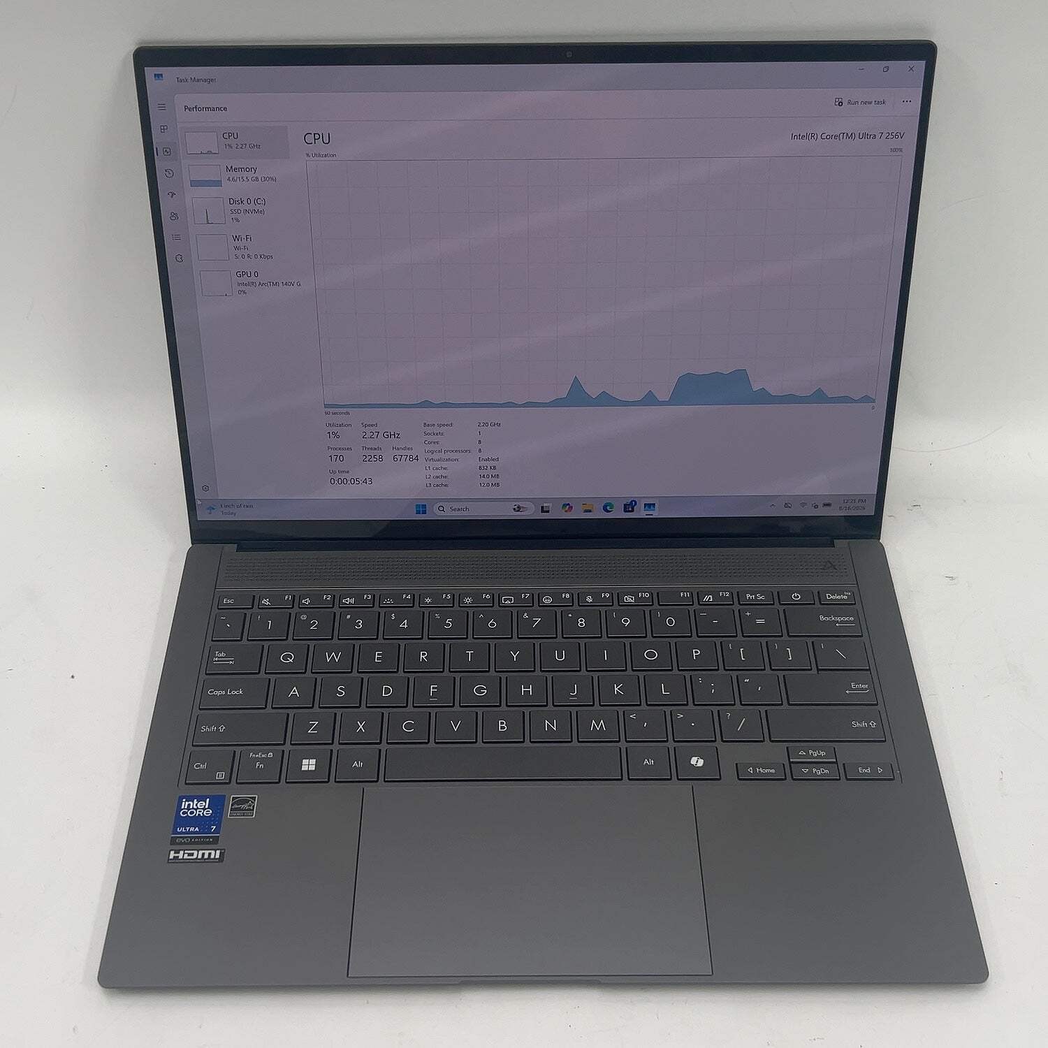 Asus Zenbook S 14 UX5406SA 14″ Core Ultra 7 256V 2.2GHz 16GB RAM 1TB SSD