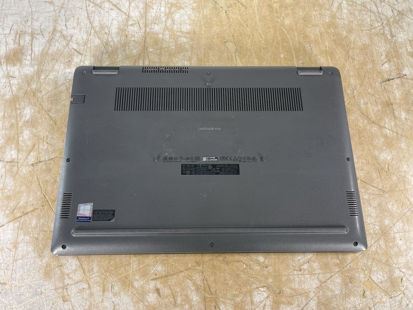 DELL LATITUDE 3510 i5-10210U @ 1.60GHz, NO RAM, NO HDD/OS – (FOR PARTS)