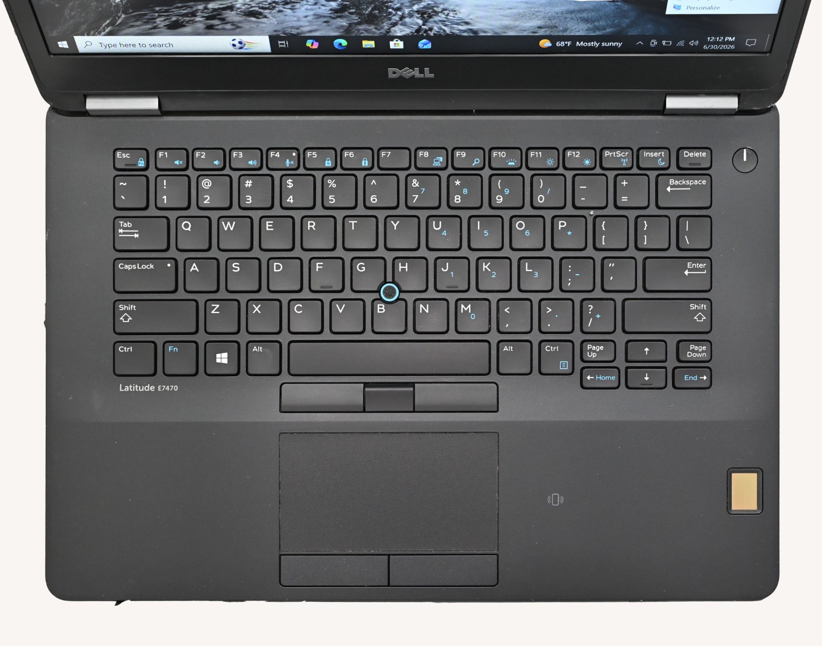 Dell Latitude E7470 i7-6600U 2.6GHz 16GB RAM 128GB SSD – Win 10 Pro BH: 96.5%