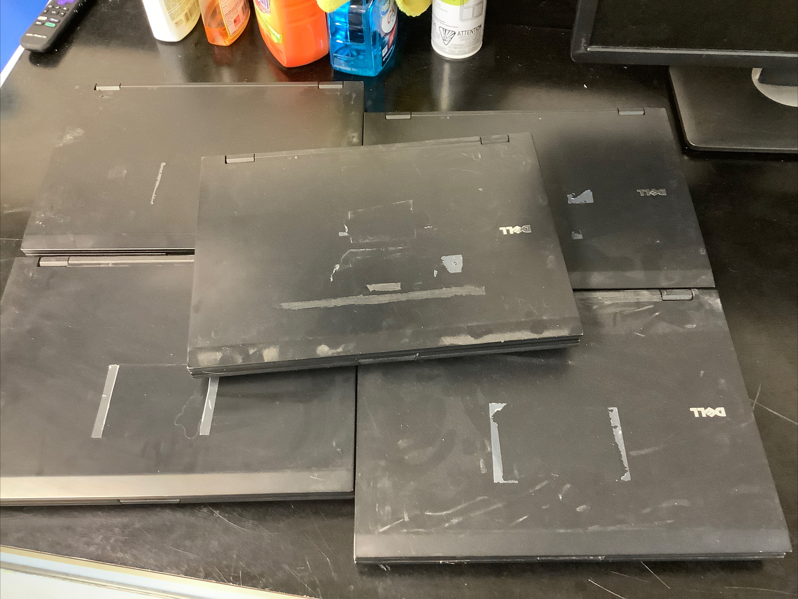 Lot of 5 Dell Latitude E5400 Laptops Parts Only