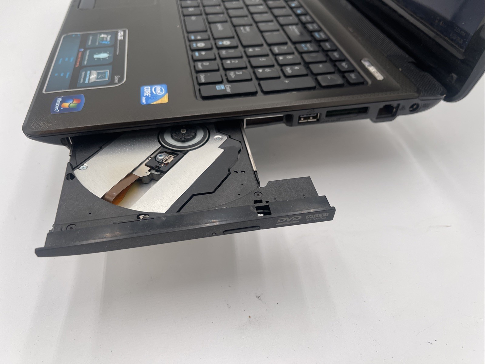 ASUS K52F 15.6″ Intel Core i3 M370 2.40ghz 4GB Working HDD – No adapter