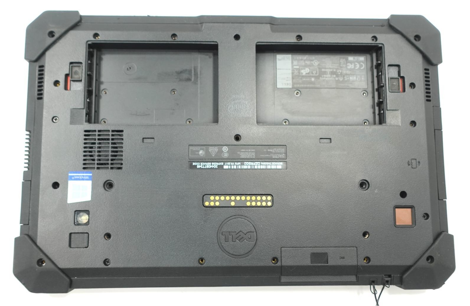Lot 3 Dell Latitude 12 Rugged Tab 7202 11.6″ Core M-5Y71 1.20GHz 8GB No SSD