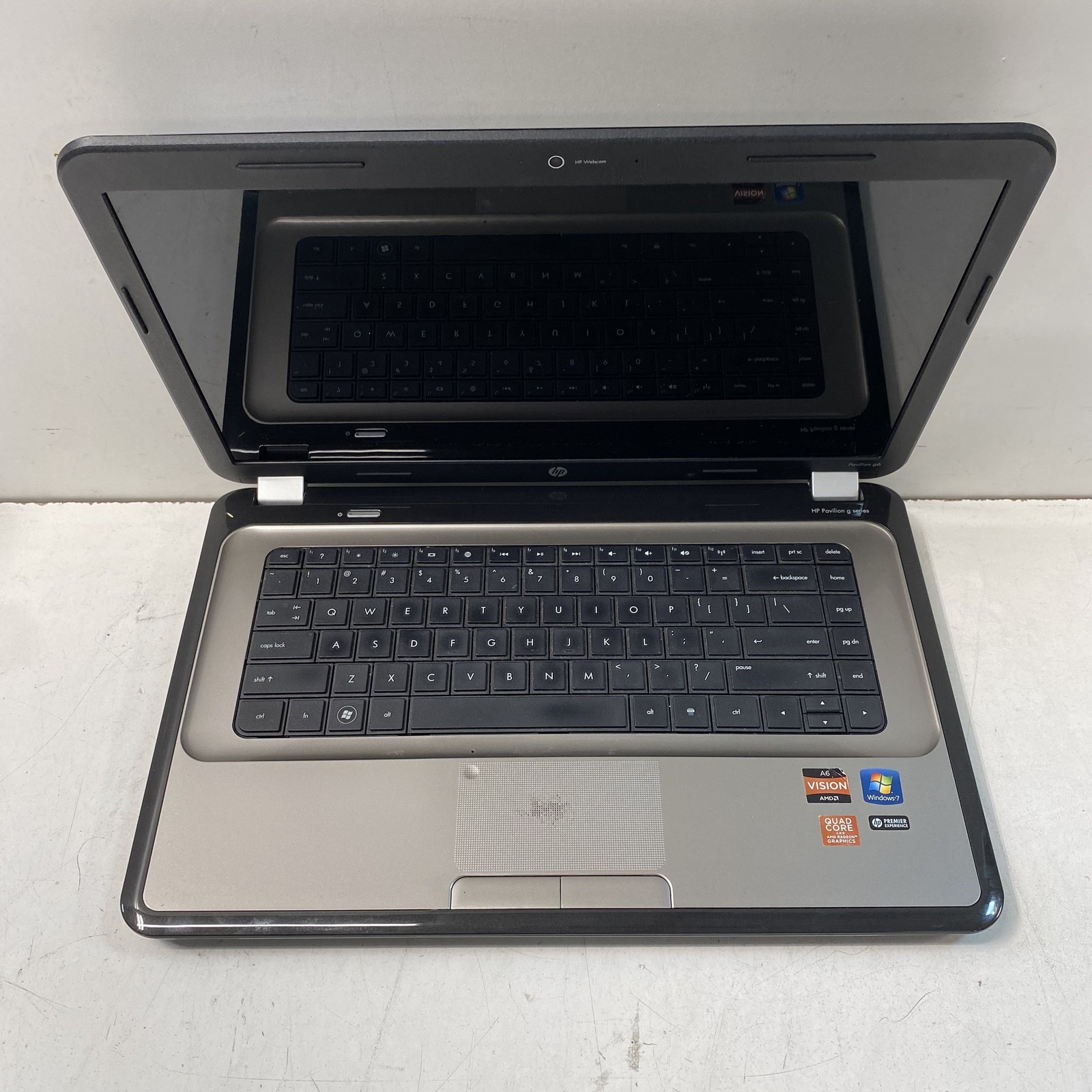 HP Pavilion G6 – 15.6″ AMD A6 Processor (No Hard Drive)