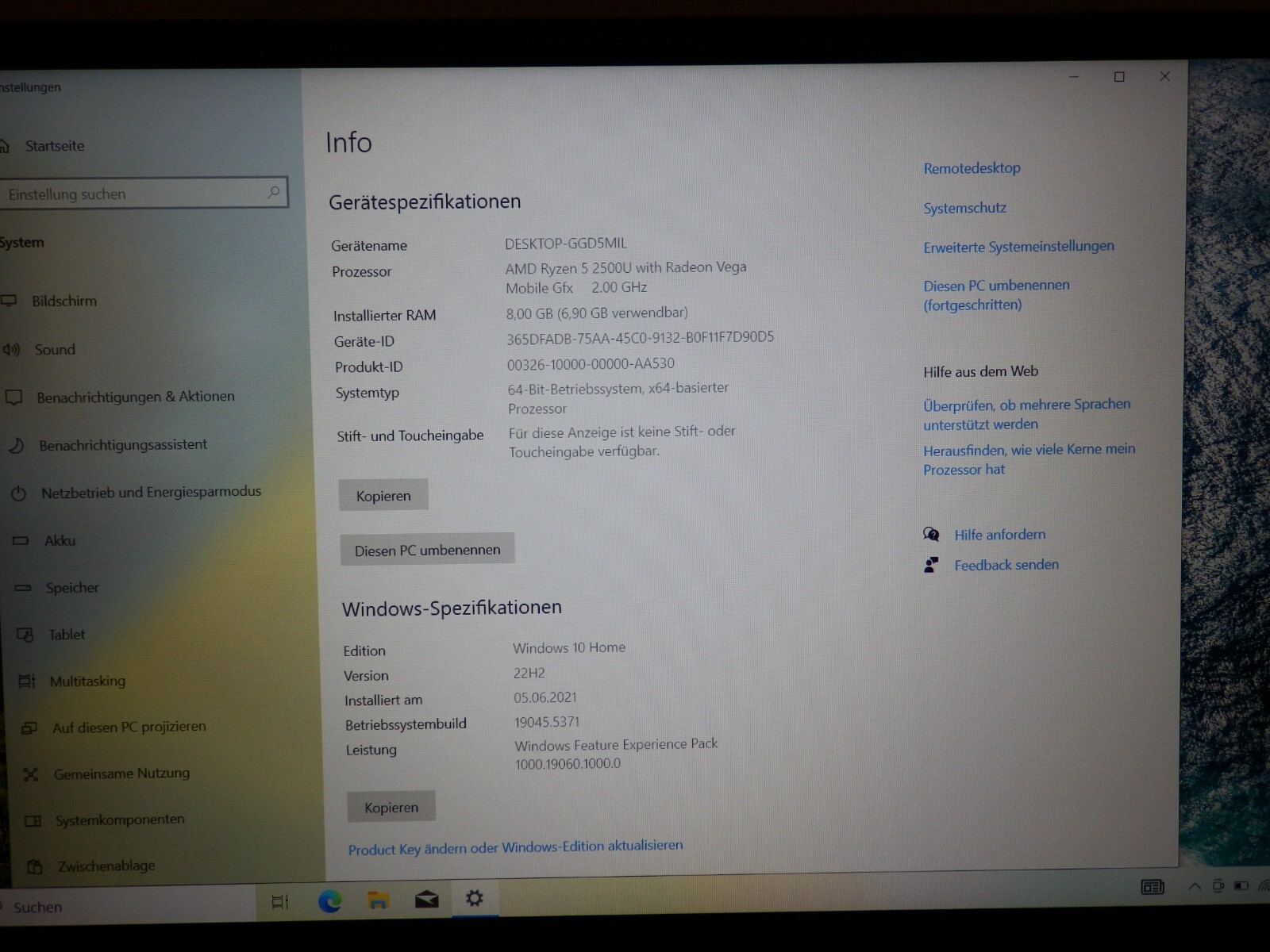 Lenovo IdeaPad 330S-15ARR – AMD Ryzen 5 2500U, 8GB Ram 256GB SSD, 15.6″ inch FHD