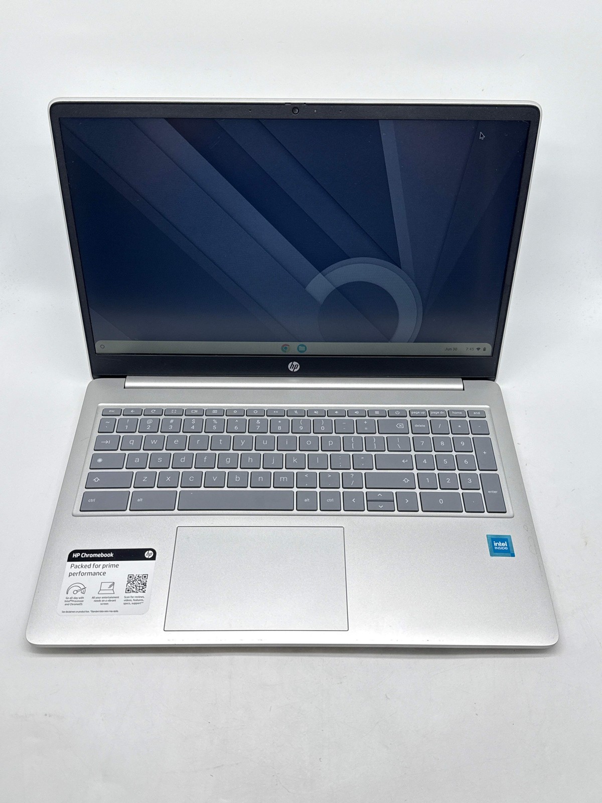 HP Chromebook 15a-nb0013dx Intel N200 8GB RAM 64GeMMC – Used