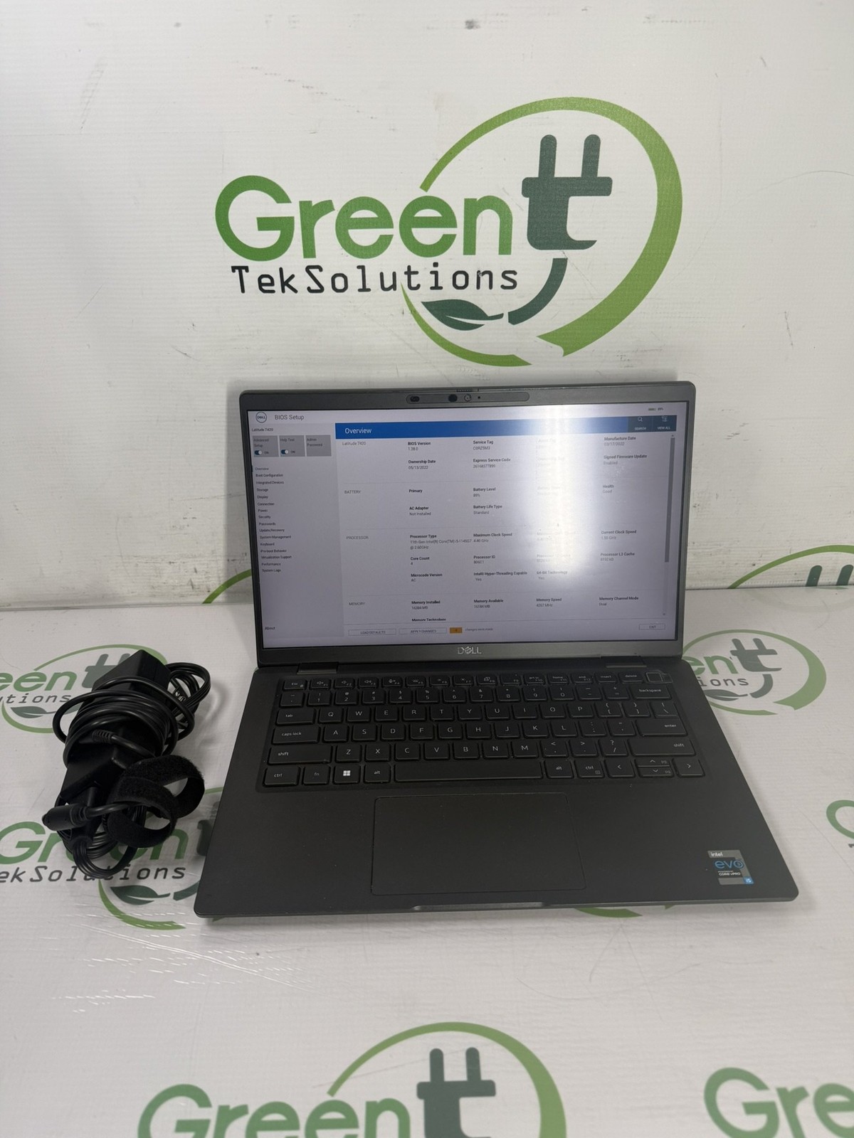 Dell Latitude 7420 14″ i5-1145G7 2.6GHz 16GB DDR4 256GB M.2 W11 Pro Laptop