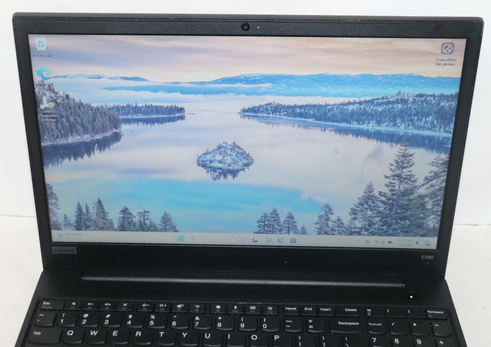 Lenovo ThinkPad E580 Inte core i5@2.60GHz|16GBRAM|256GBSSD HDD|WIN11.PRO|Webcam