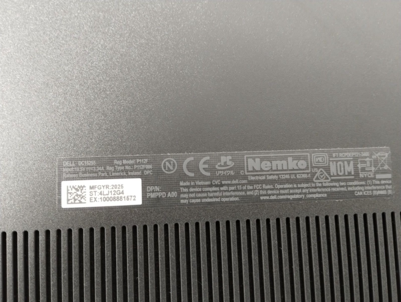 DELL 15 DC15255 G8MK9, AMD Ryzen 7 7730U, 2.00 GHz, 16 GB RAM, 512 GB NVMe SSD