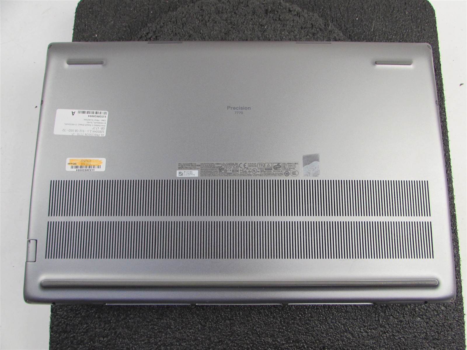 DELL PRECISION 7770 1920×1080 FHD I7-12850HX 512GB 32GB RAM RTX A3000 WIN 11 PRO