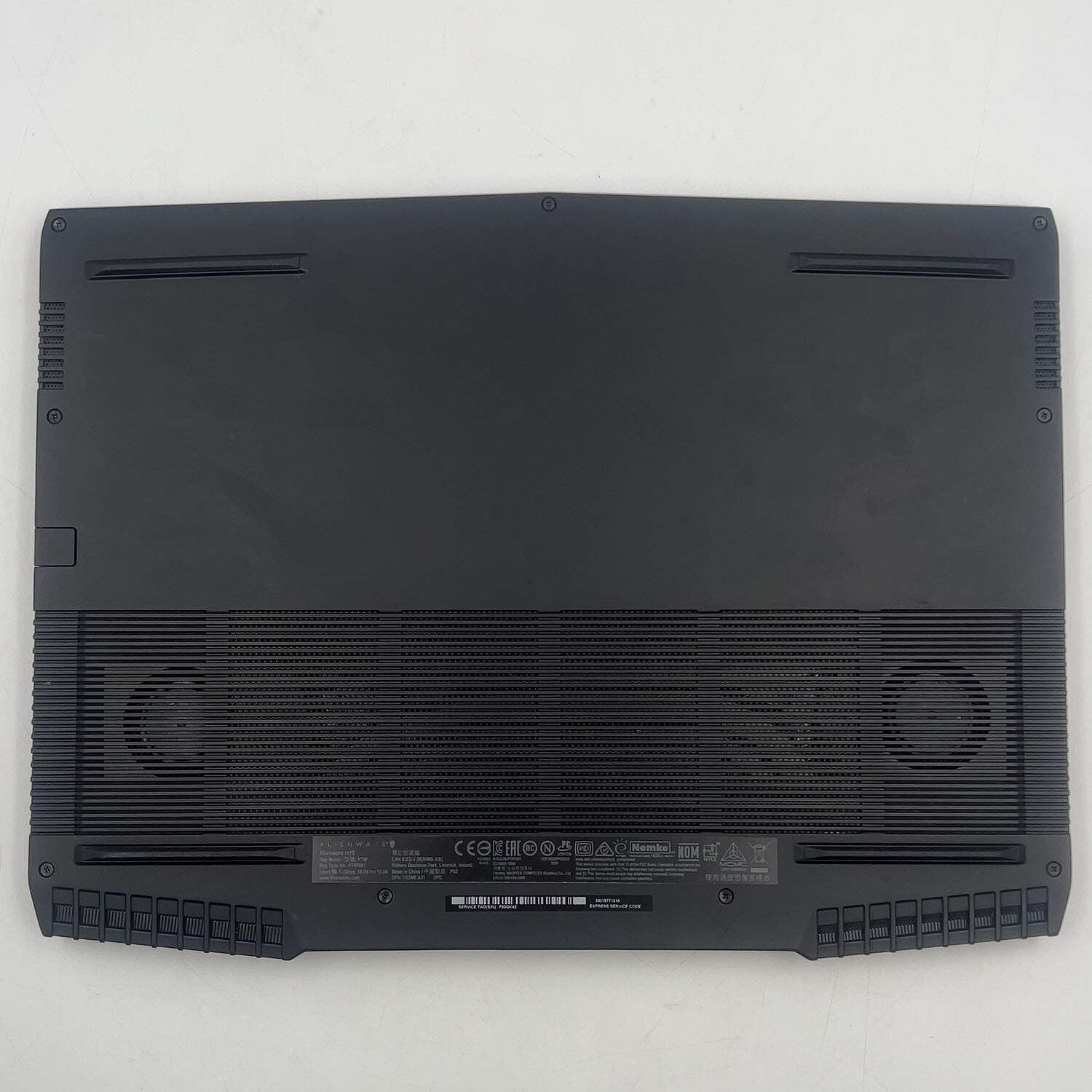 Alienware M15 15.6″ i7-8750H 2.2GHz 16GB RAM 512GB SSD GeForce RTX 2060
