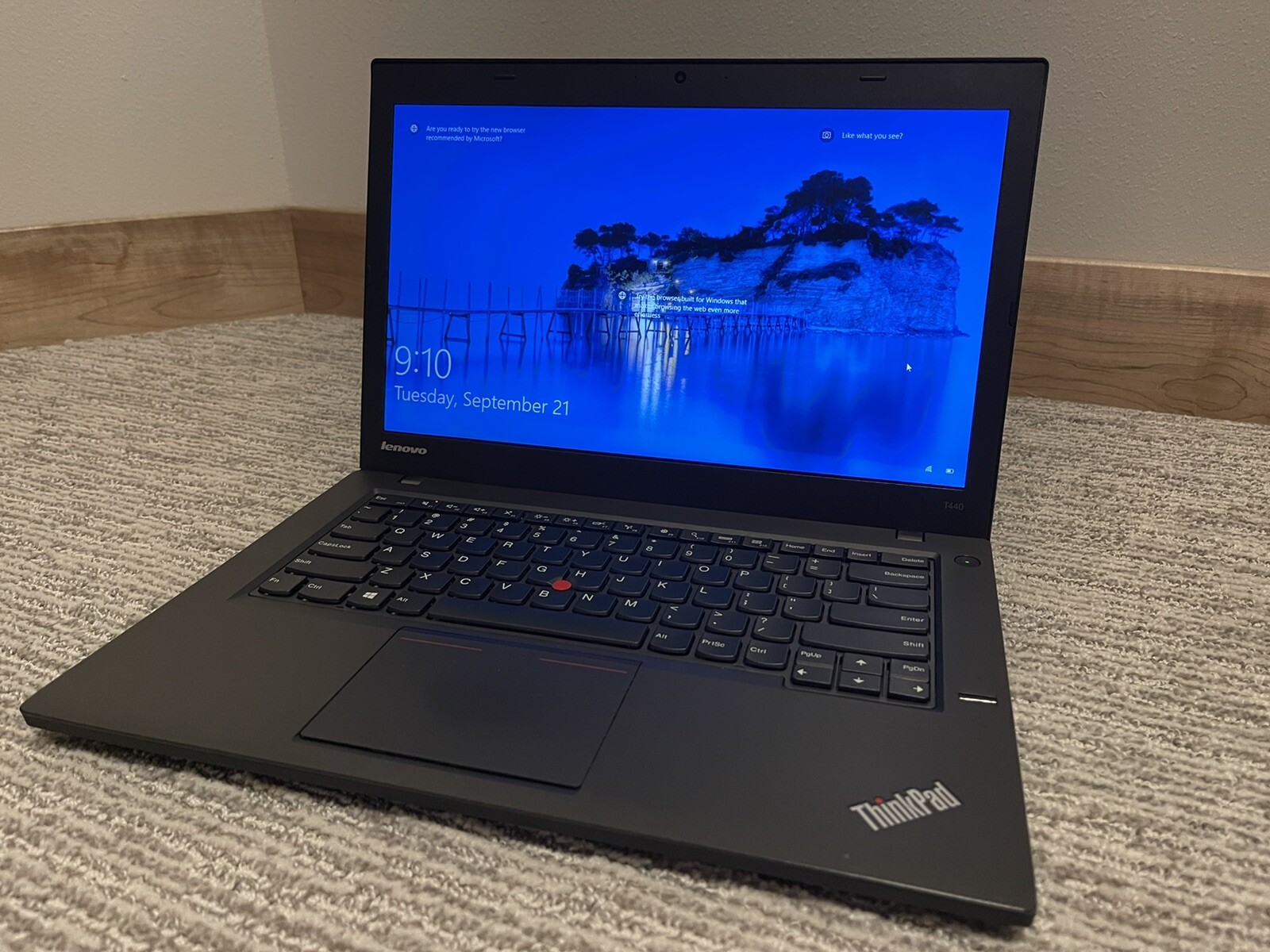 Lenovo ThinkPad T440s 14in. (500GB, Intel Core i5 4th Gen., 1.6GHz, 4GB)…