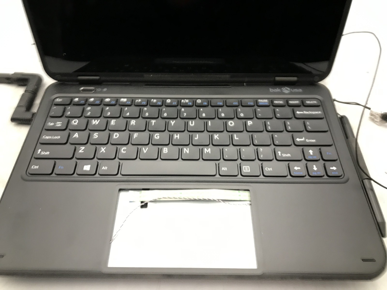 BAK USA Atlas 12″ 2-in-1 Laptop -FOR PARTS/REPAIR- INTEL ATOM x5-Z8350 -READ- BB