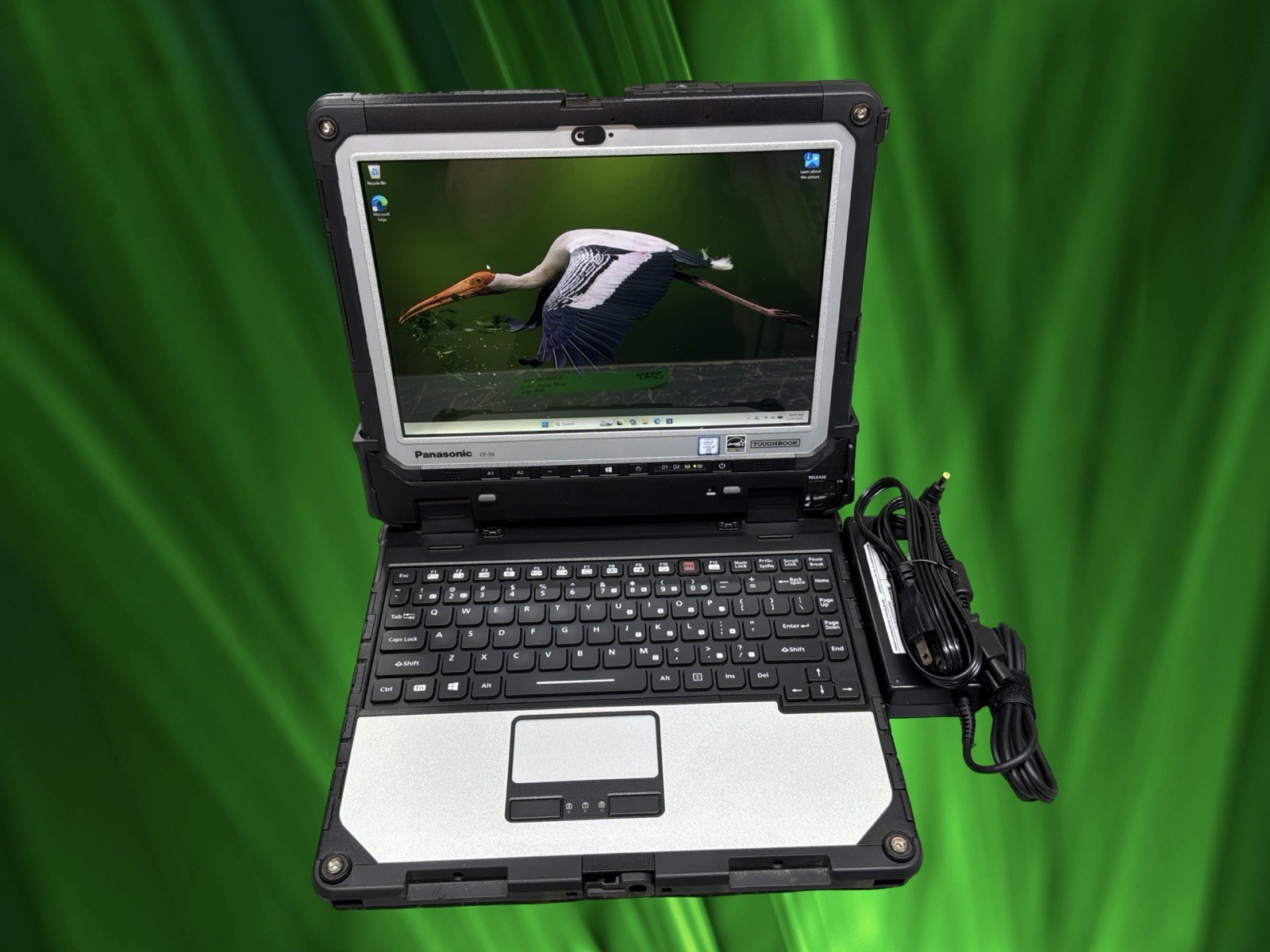 Toughbook Panasonic CF-33 I5-6300U 8GB RAM 256GB SSD Win11P W/CHARGER SEE DETAIL