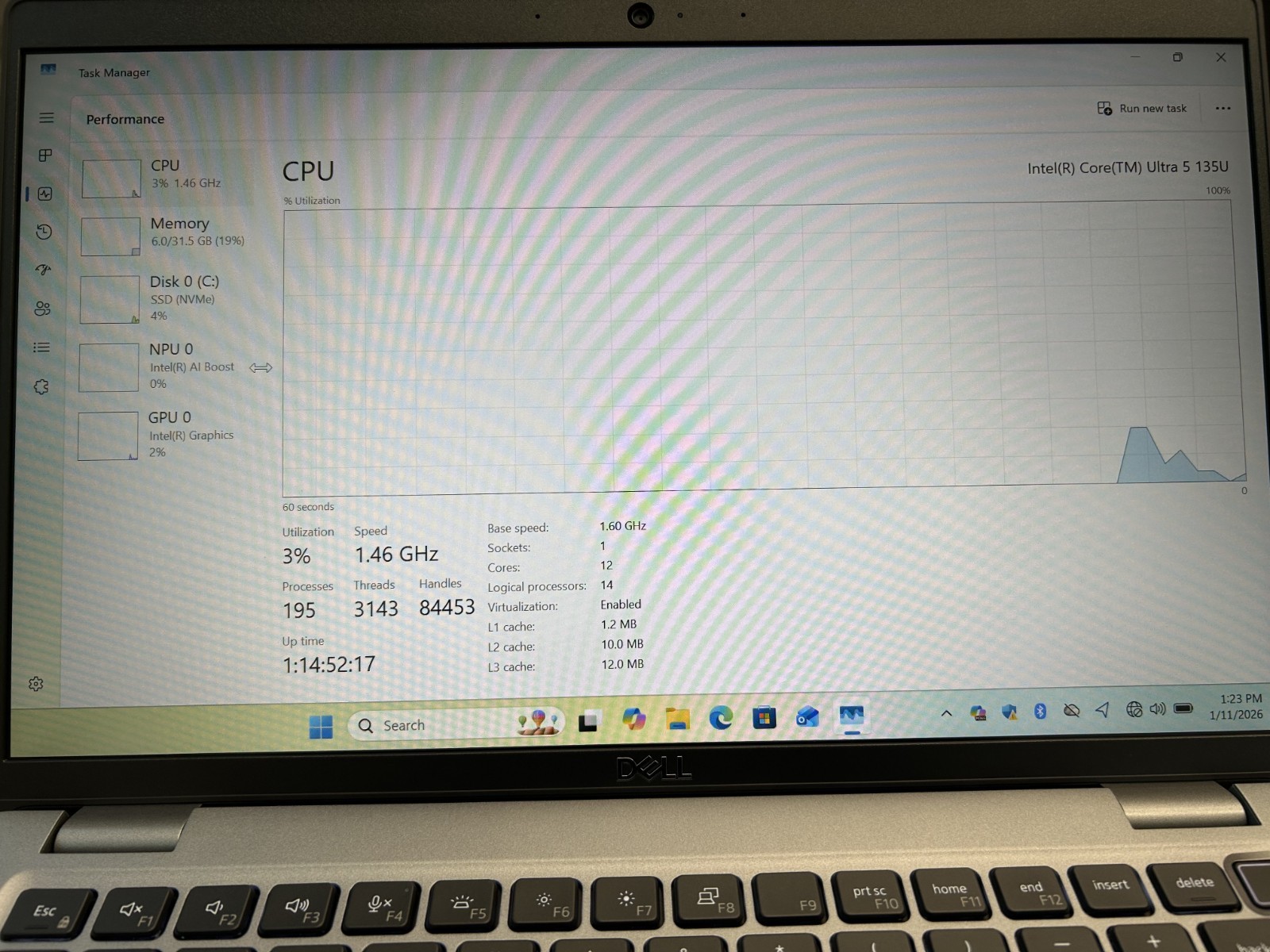 LAPTOP Dell Latitude 5450 14″ Ultra 5-135U 512GB SSD 32GB RAM Win 11 Pro