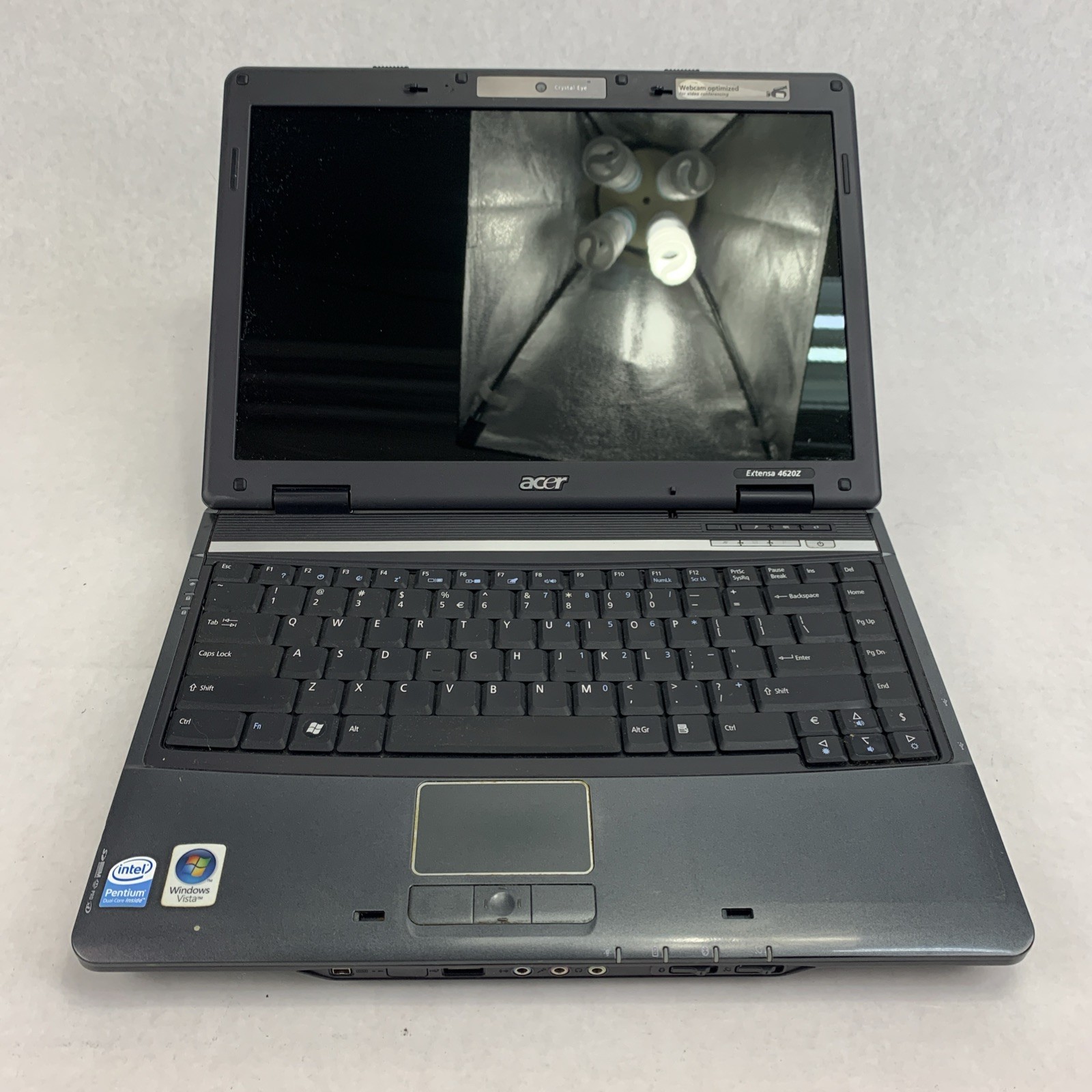 Acer Extensa 4620 Intel Pentium-T2310 1.46GHz 2GB RAM 14″ No Battery No HDD/OS