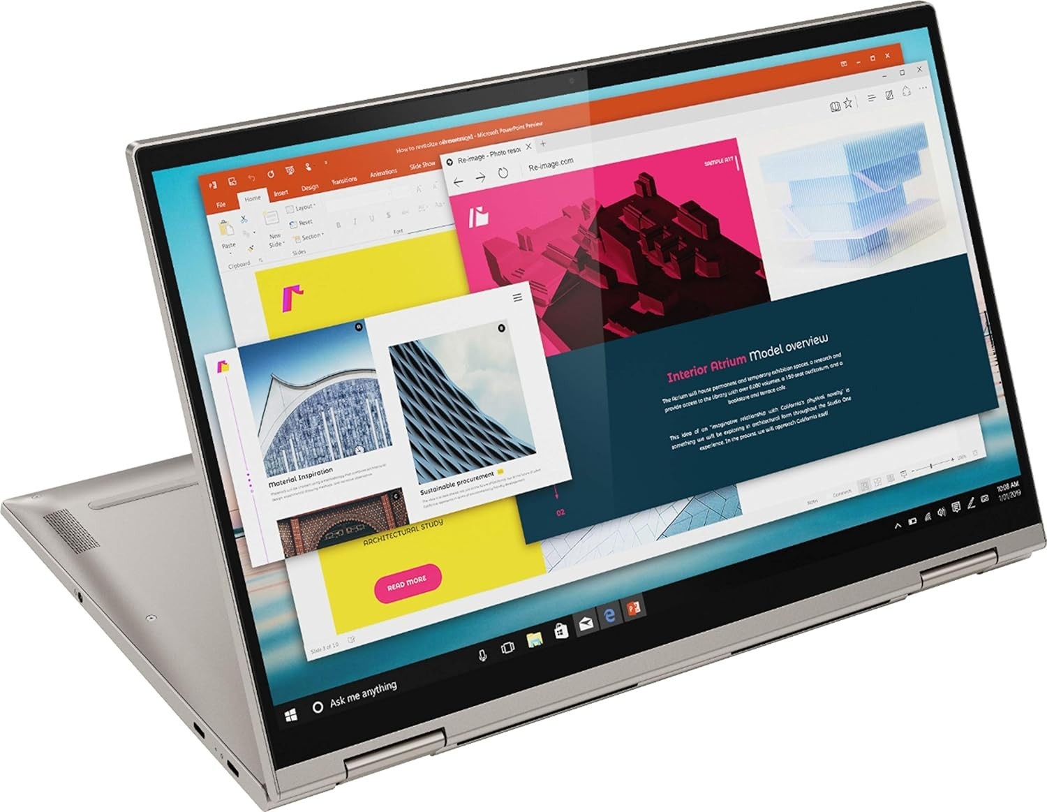 Lenovo YOGA C740 15.6” Core i7 10th gen – 12GB RAM – 256GB SSD Win 11 –