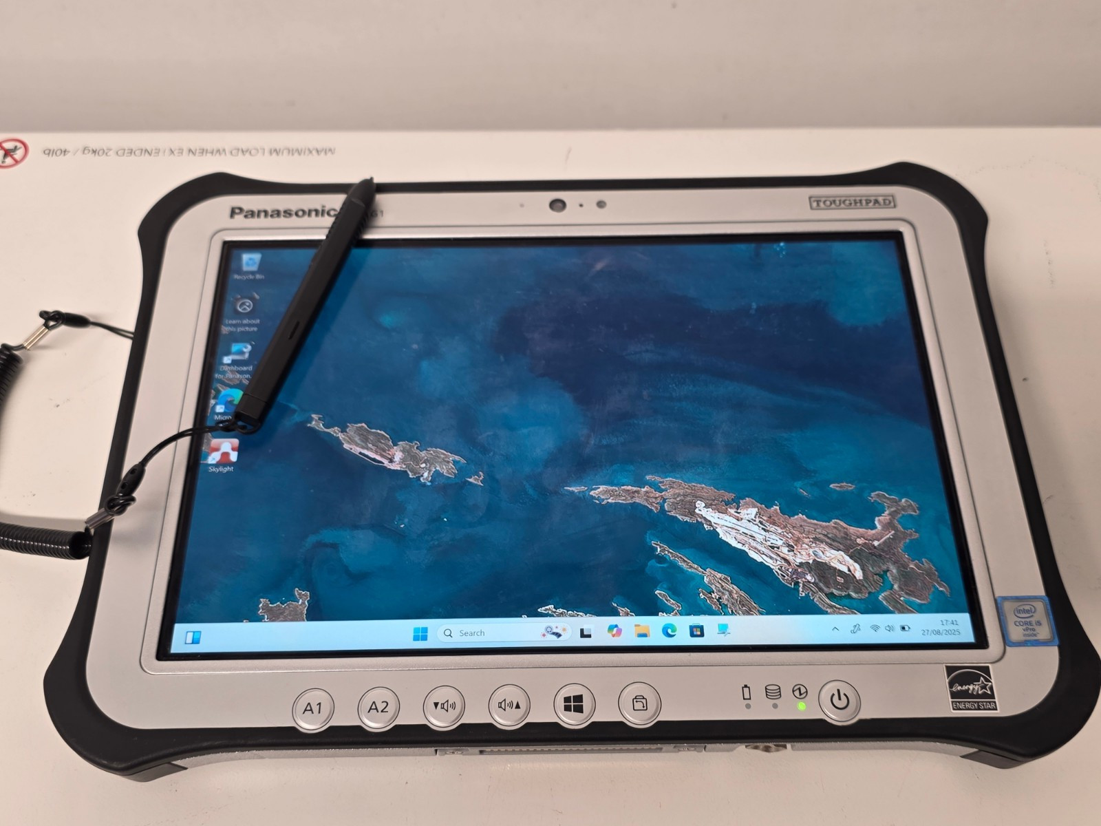 10.1″ PANASONIC TOUGHPAD FZ-G1 MK4 FZ-G1R0-53TE i5-6300U 2.40GHZ 4GB 128GB LTE