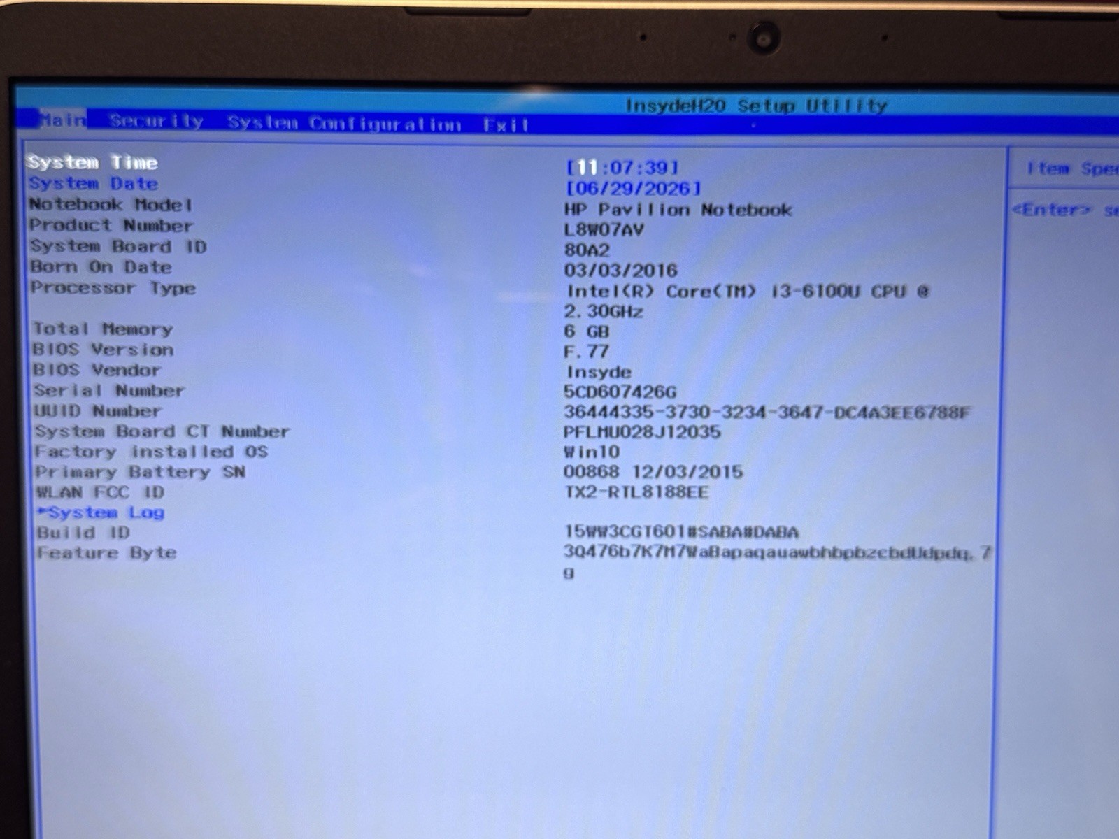 HP Pavilion 17t-g100 Core i3 17.3″ Windows 10 Laptop 1000 GB ATA HD 6GB RAM 6lb