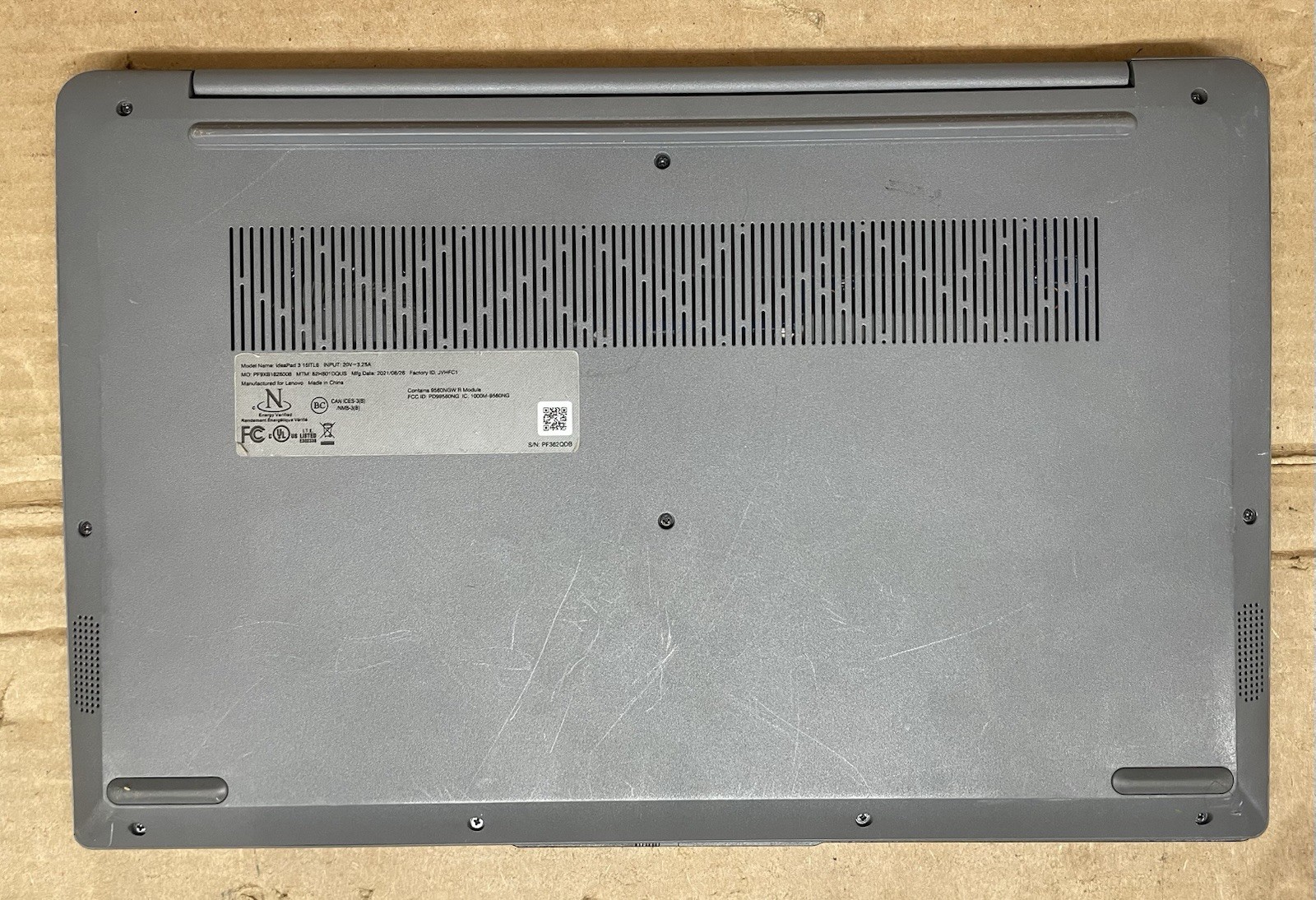 Lenovo IdeaPad 3 15ITL6 Intel Core i5-1135G7@2.40GHz 12GB RAM 256GB SSD WIN 11P