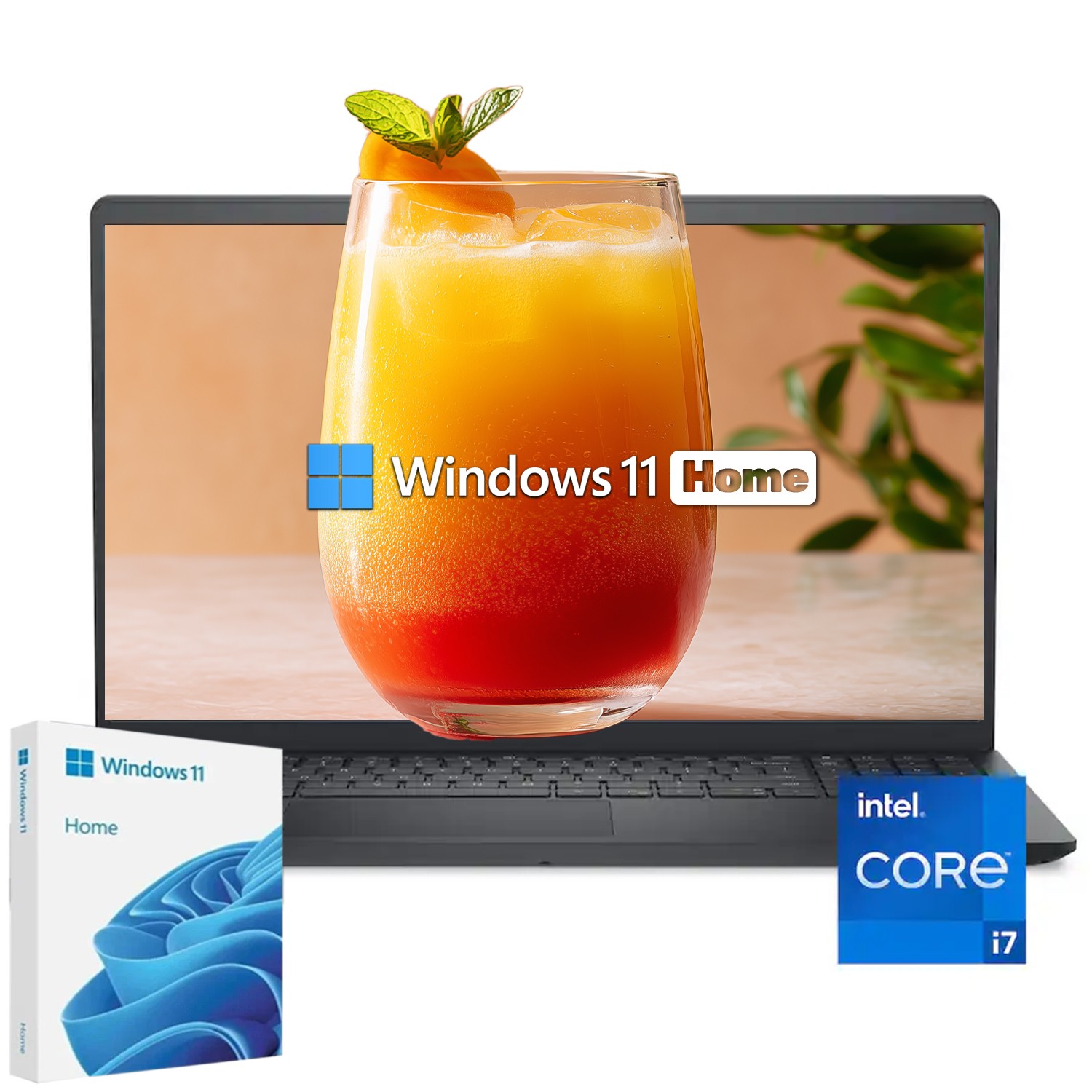 Dell Laptop 15.6″ FHD 2K 60Hz Touchscreen PC 10 core 13th Intel Core i7 Wi-Fi 6