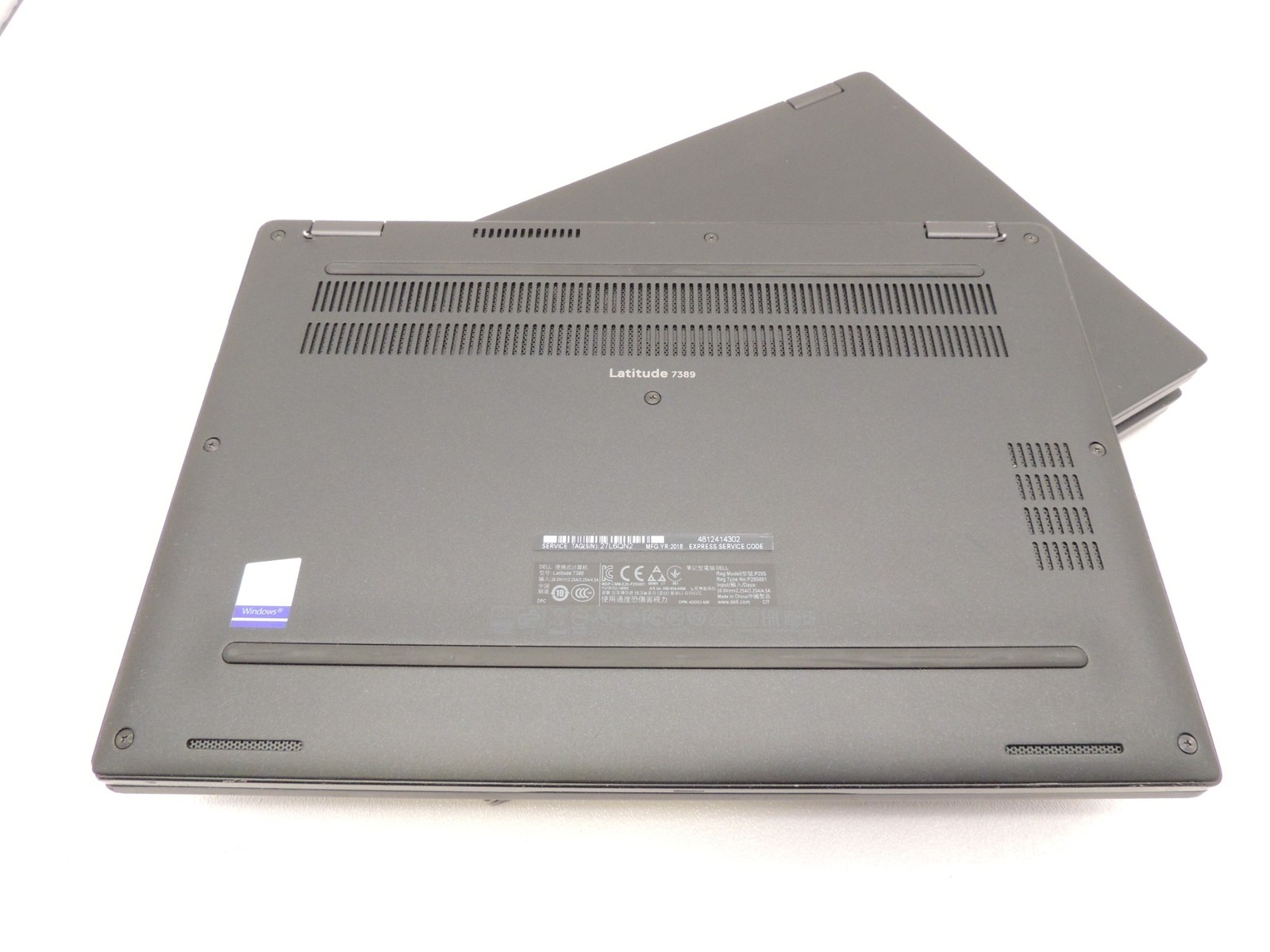 Lot of 6 Dell Latitude 7389 Touch Core i7 7th 16GB No SSD/Battery/Charger Laptop