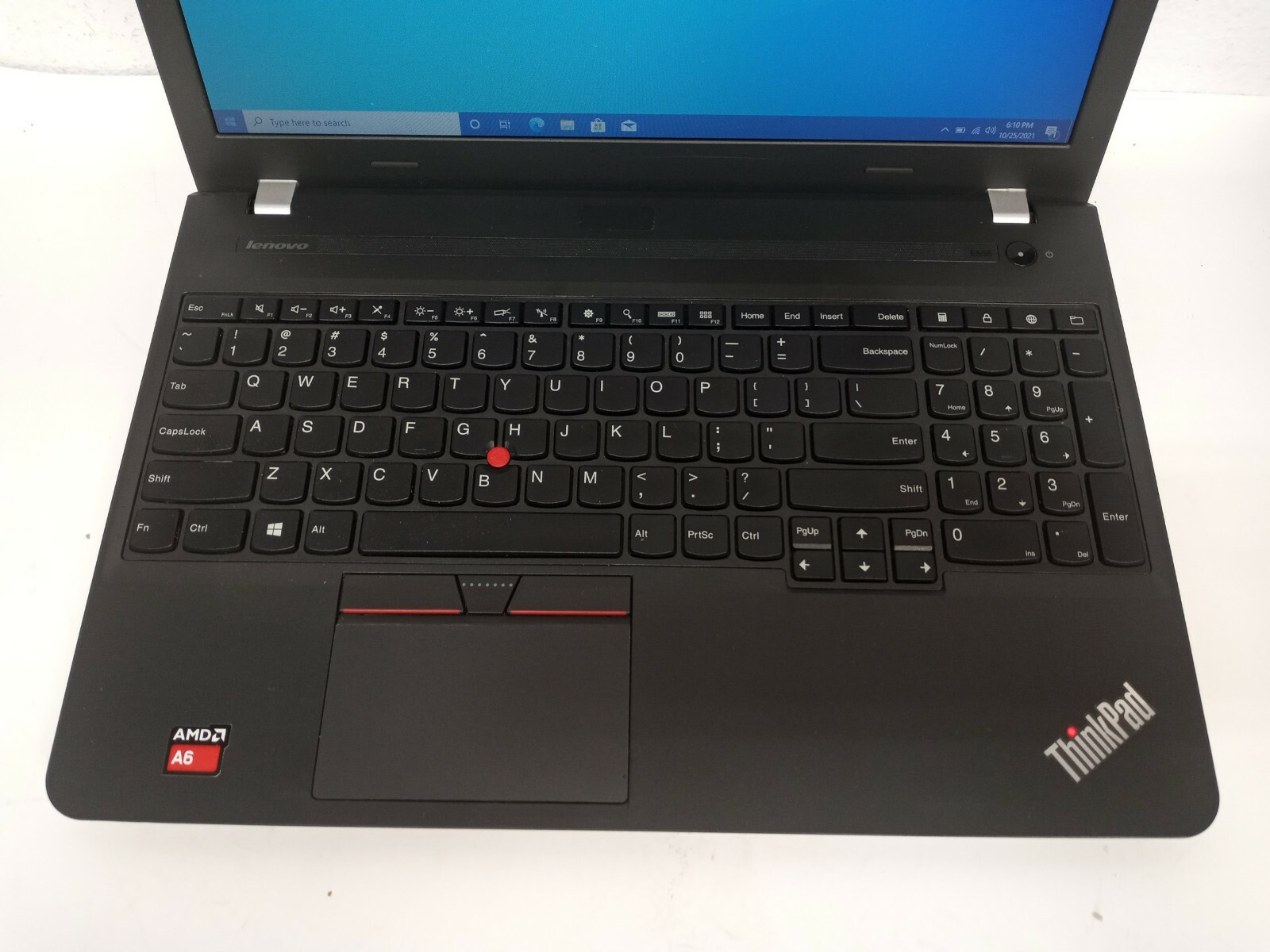 Lenovo Thinkpad E555 15.6” AMD A6-7000 Radeon R4 2.2GHz 4GB 500GB HDD BT Win10