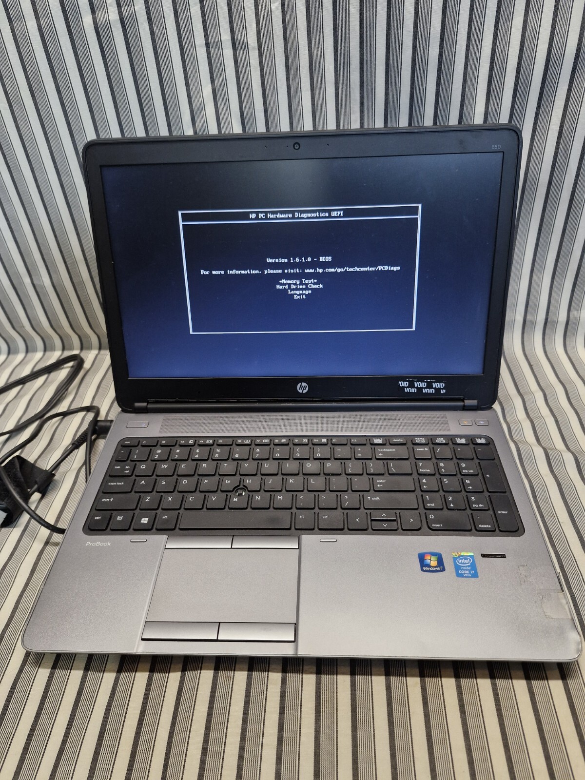HP ProBook 650 G1, Intel Core i7, Damage Frame, NOS “For Parts Or Not Working”