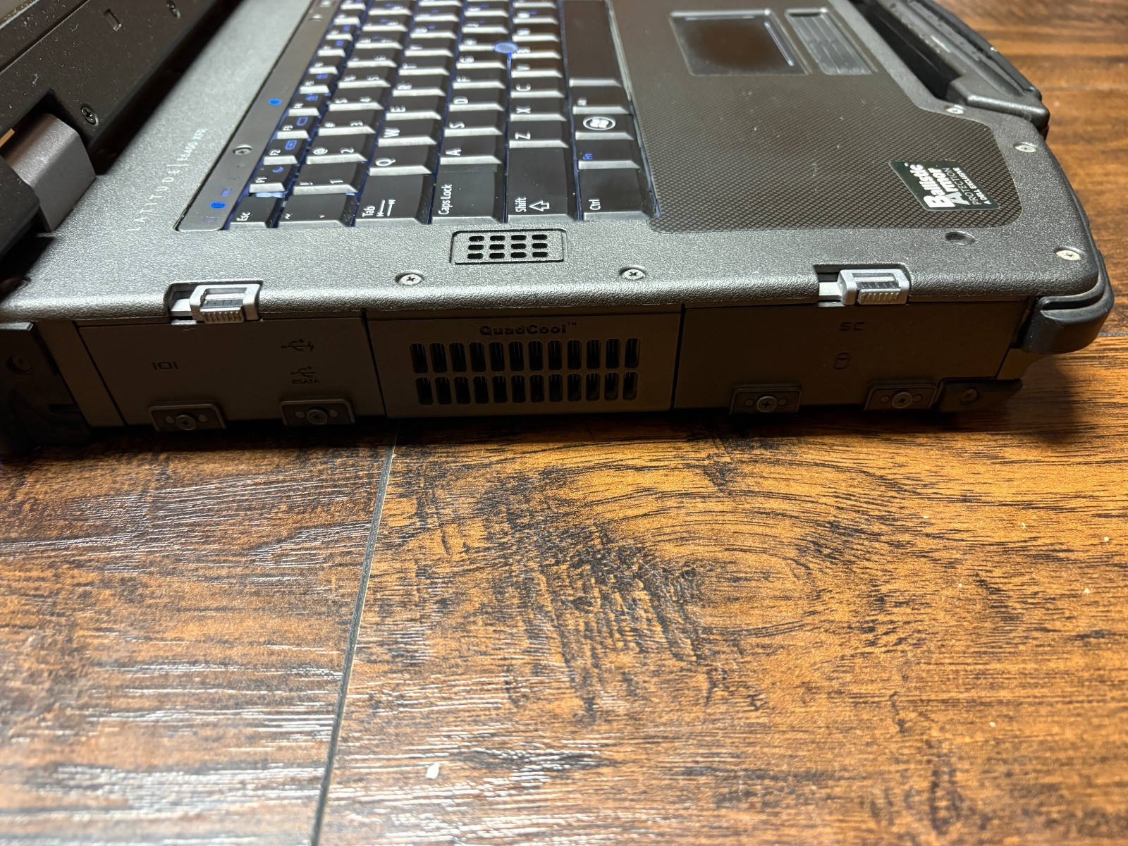 Dell Latitude E6400 XFR 55T7XL1 P02G Ballistic Armor Laptop No HDD
