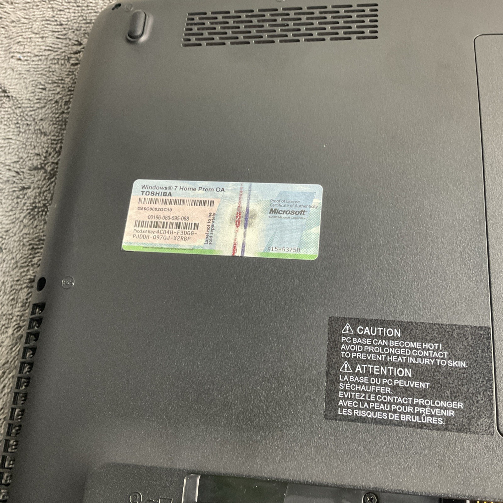 Toshiba Satellite L655-s5061 Working With Charger No Battery