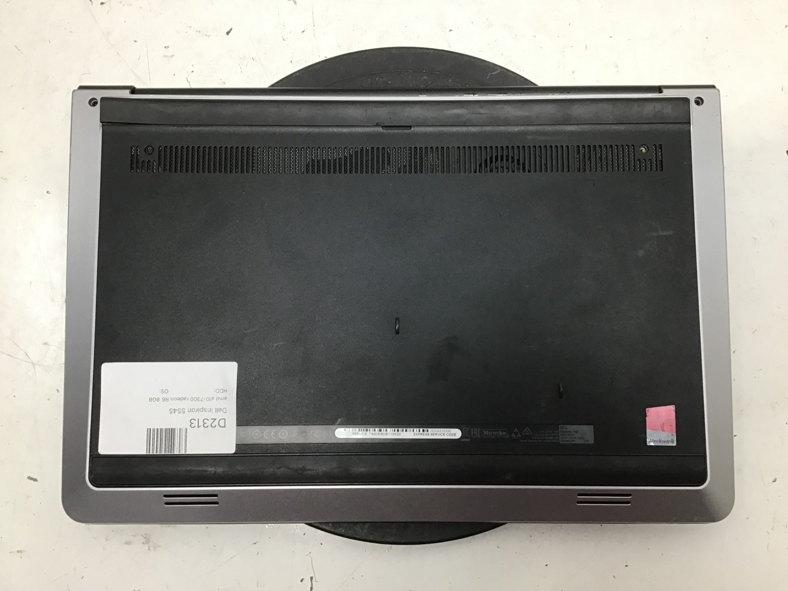 Dell Inspiron 5545 AMD a10-7300 Radeon R6 8GB NO HDD