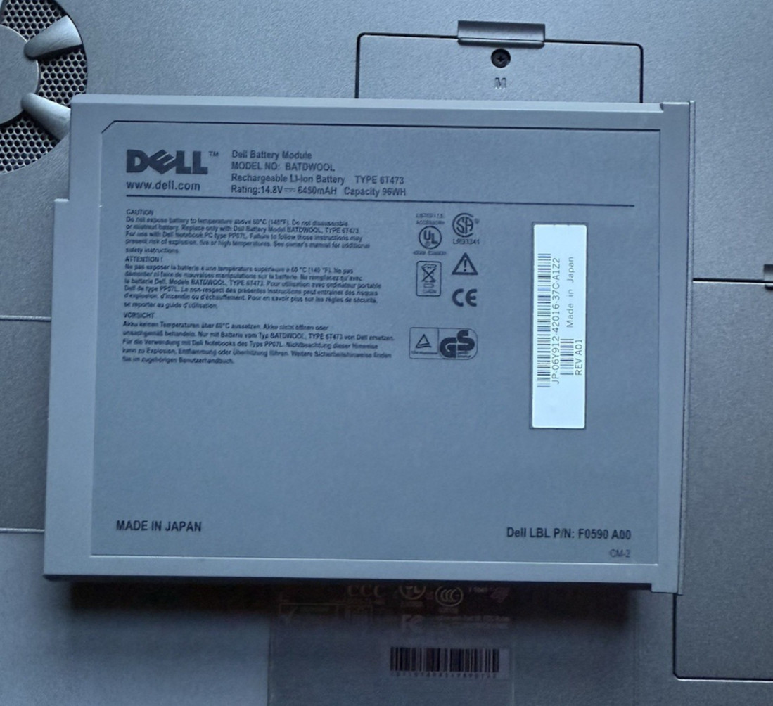 DELL Inspiron 1100 15″ Intel Pentium Laptop (AS-IS, Untested)