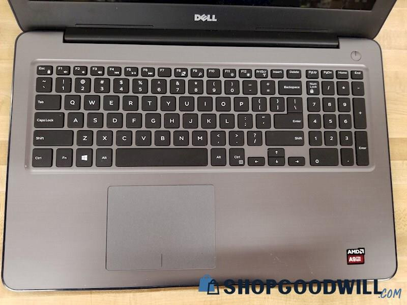 DELL INSPIRON 15 5565 AMD A9 500GB SSD 16 GB RAM WINDOWS 10 LAPTOP